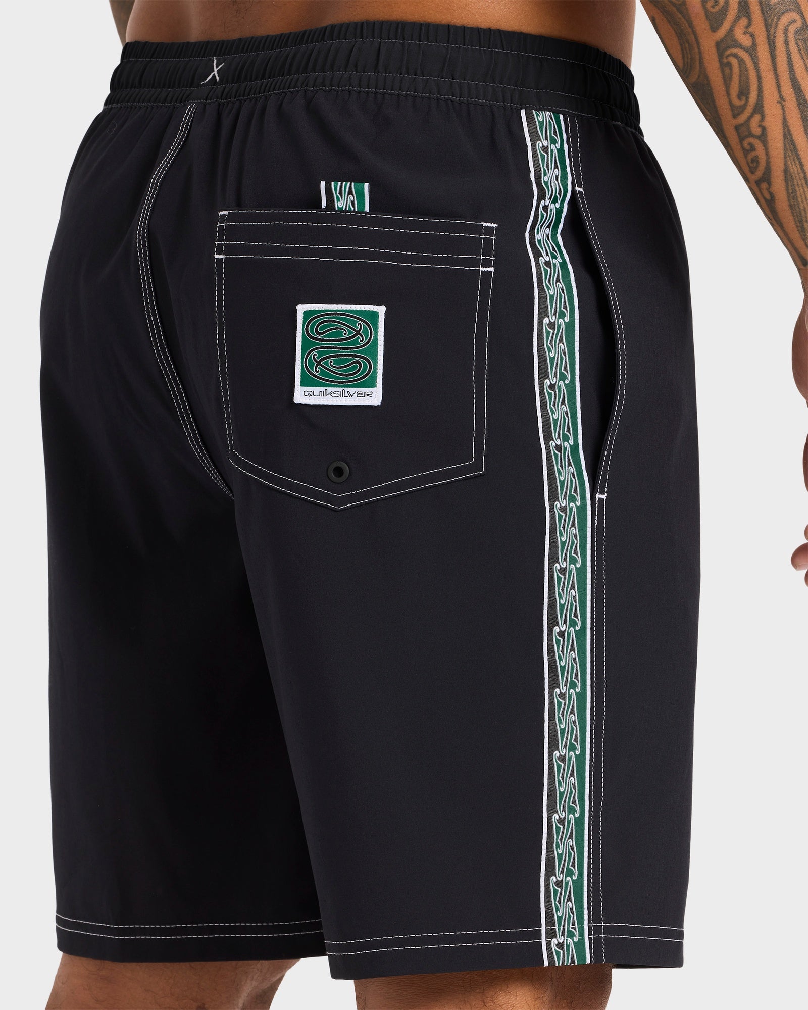 Mens Kehu Pu-Tawhiro 20" Swim Shorts