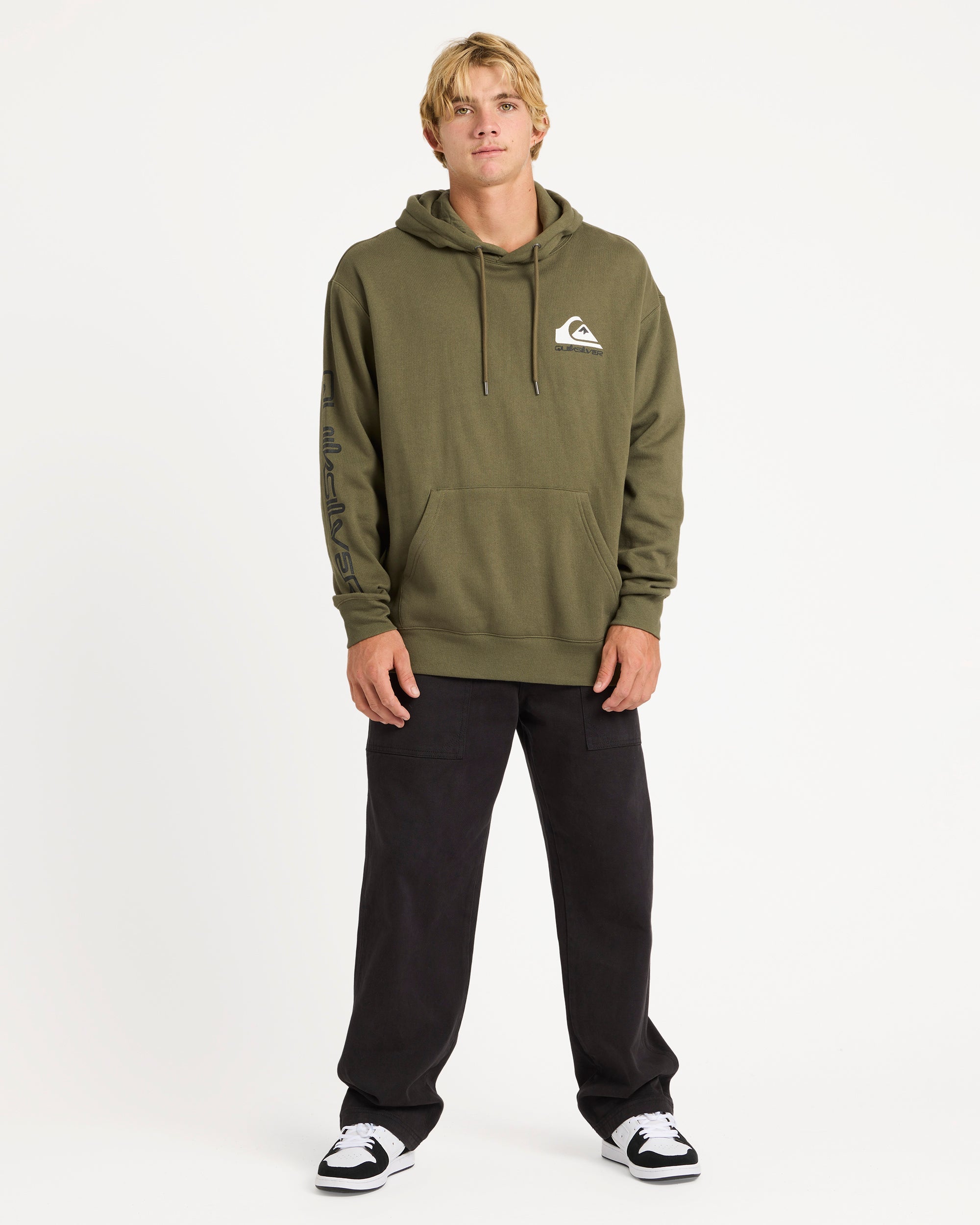 Mens Omni Logo Pullover Hoodie