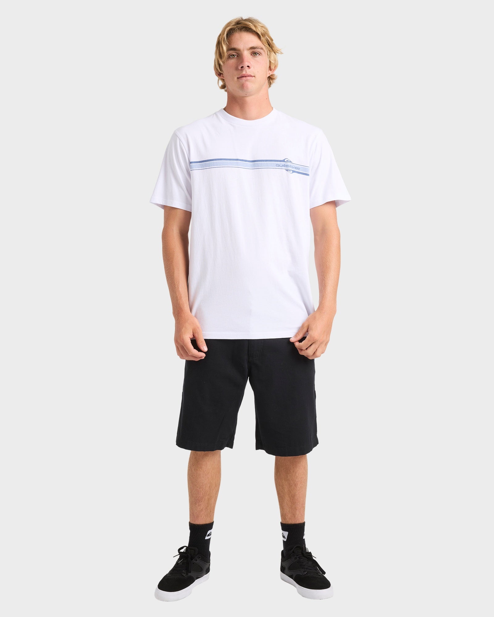 Mens Line Up Stripe T-Shirt