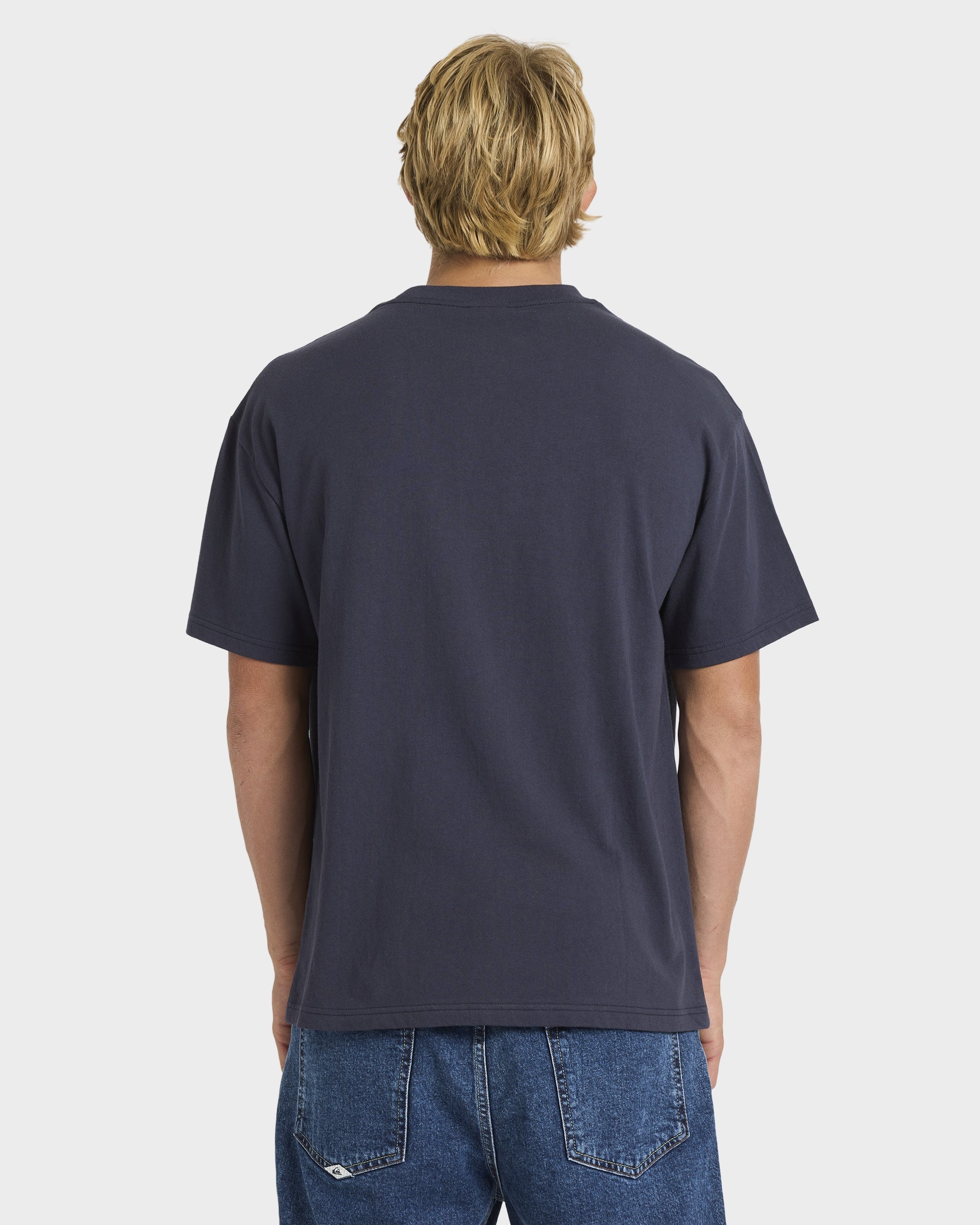 Mens Tilt Panel Knit T-Shirt