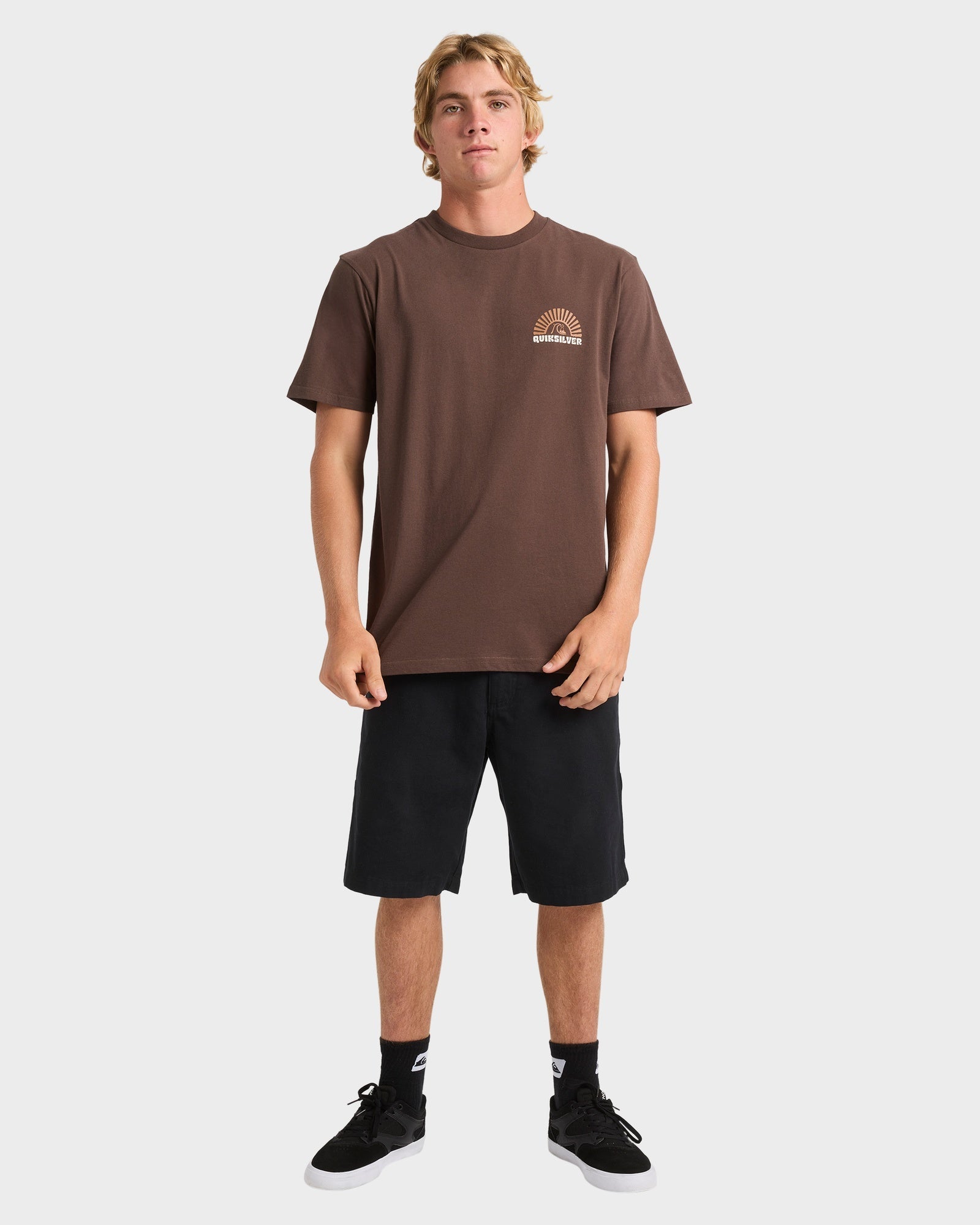 Mens Sunset Arc Wave T-Shirt