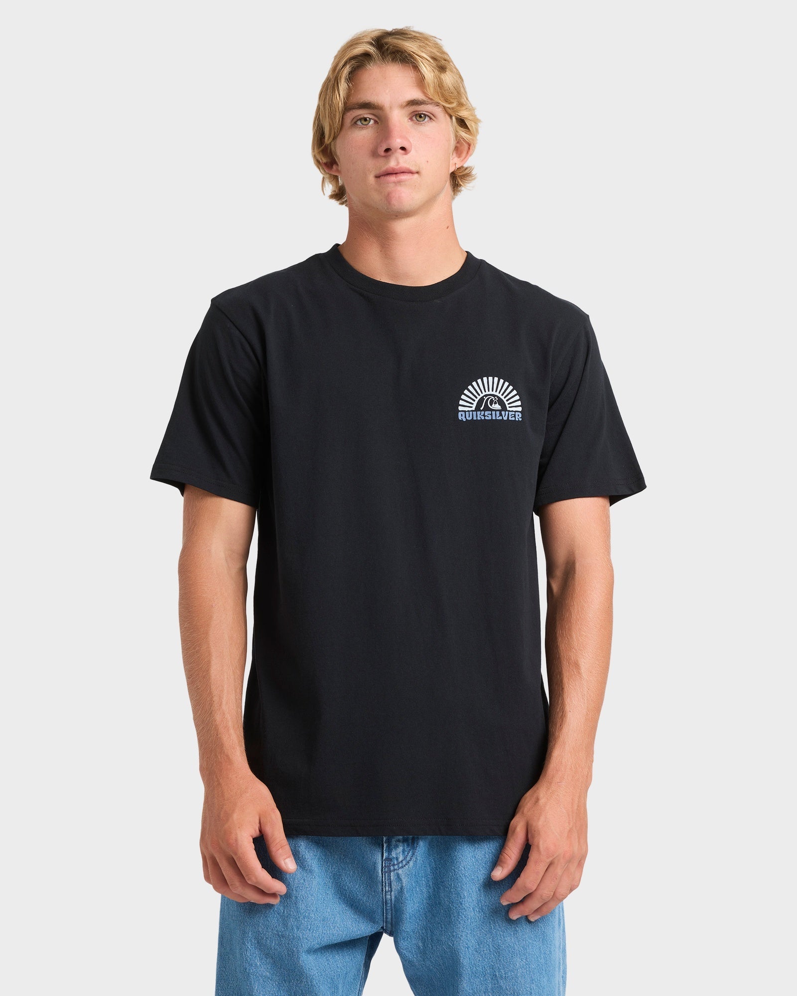 Mens Sunset Arc Wave T-Shirt