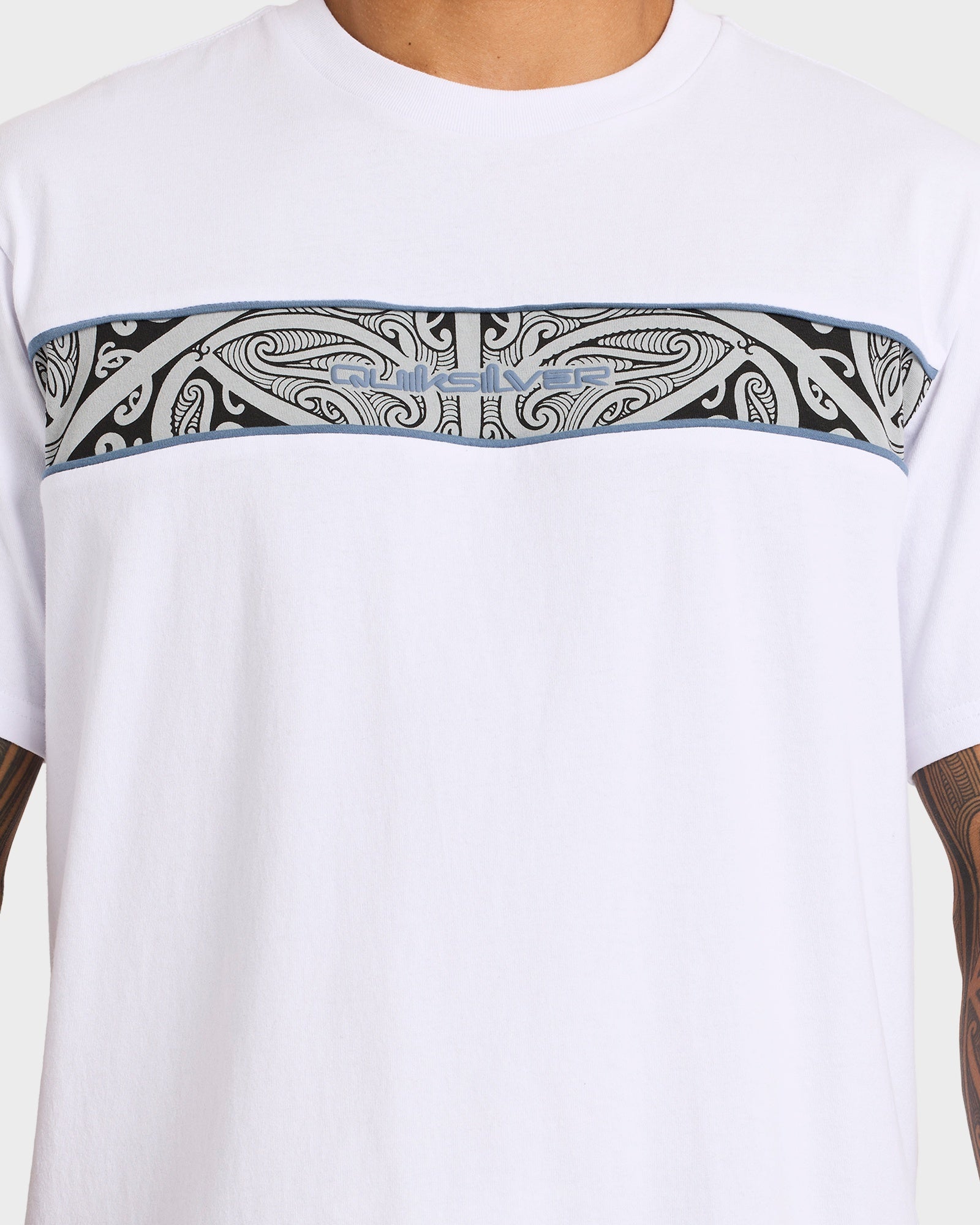 Mens Kehu Takarangi Panel T-Shirt