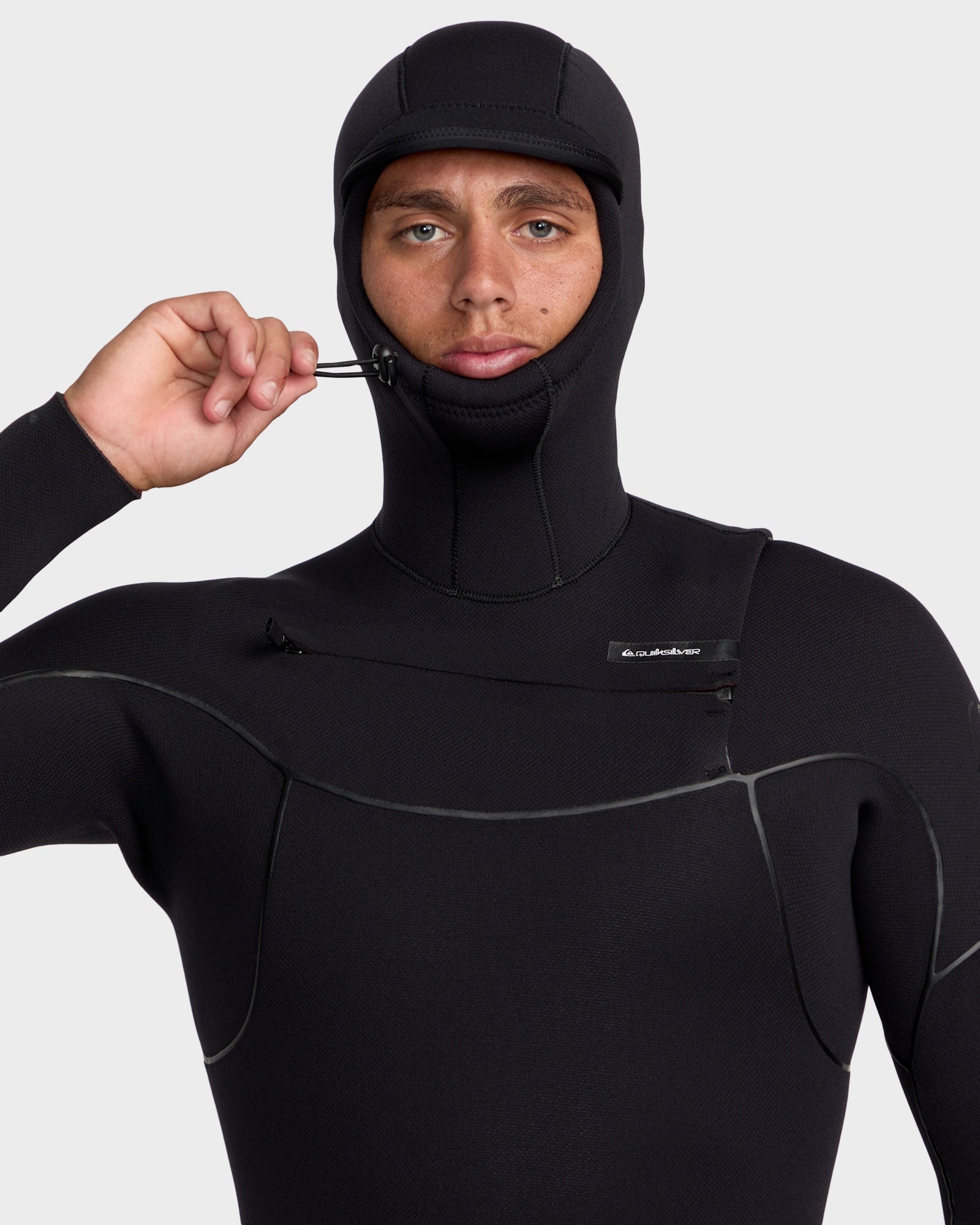 Mens 5/4/3 Marathon Sessions Hooded Chest Zip Wetsuits