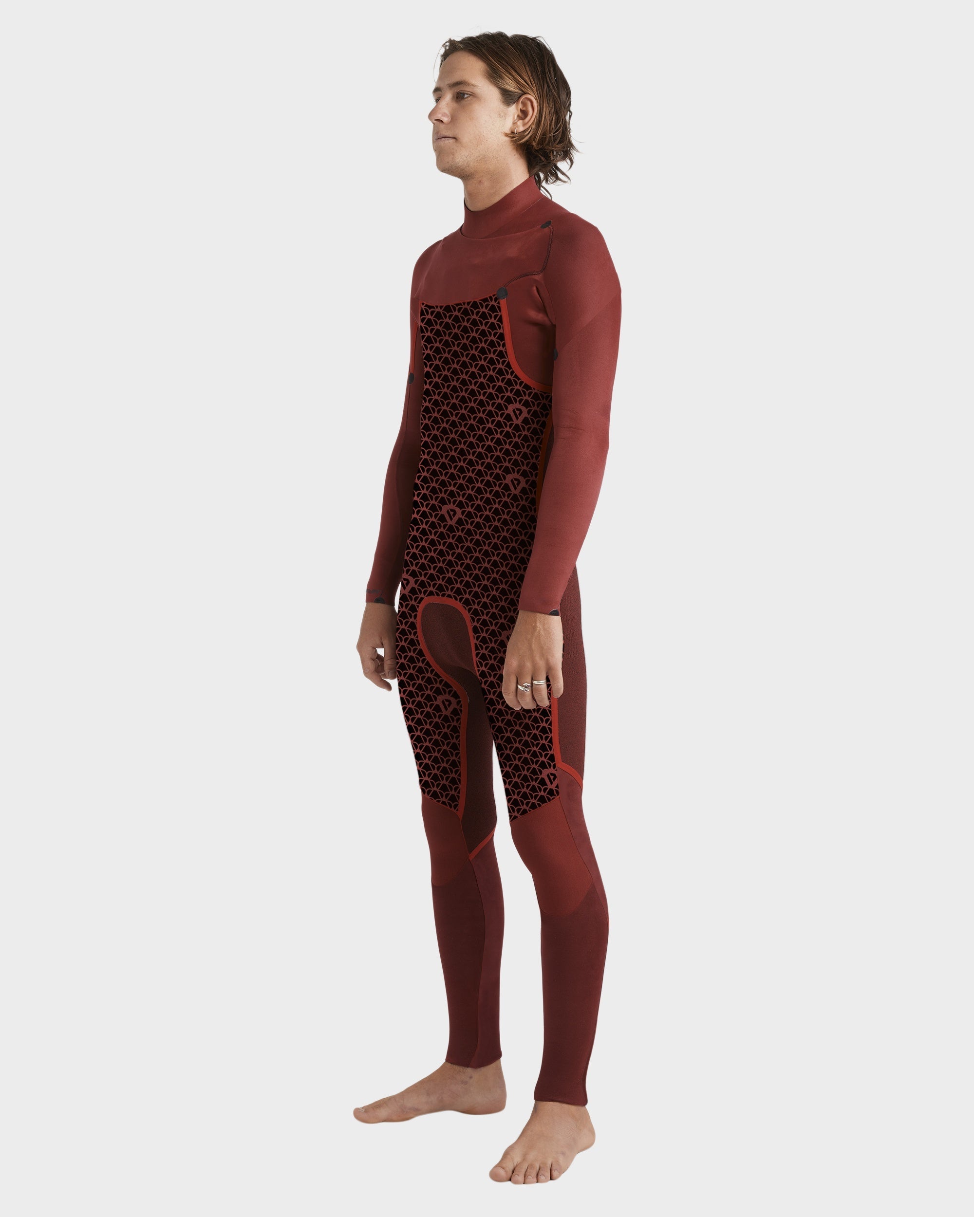 Mens 3/2mm Everyday Sessions Chest Zip Wetsuit