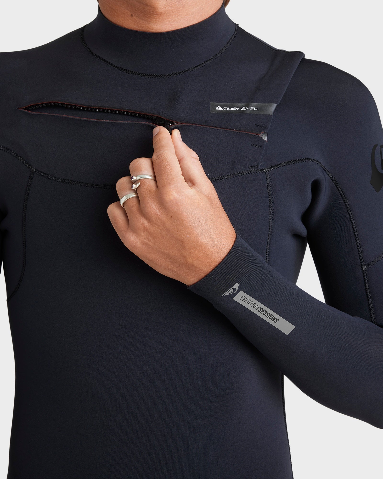 Mens 4/3 Everyday Sessions Chest Zip Wetsuit