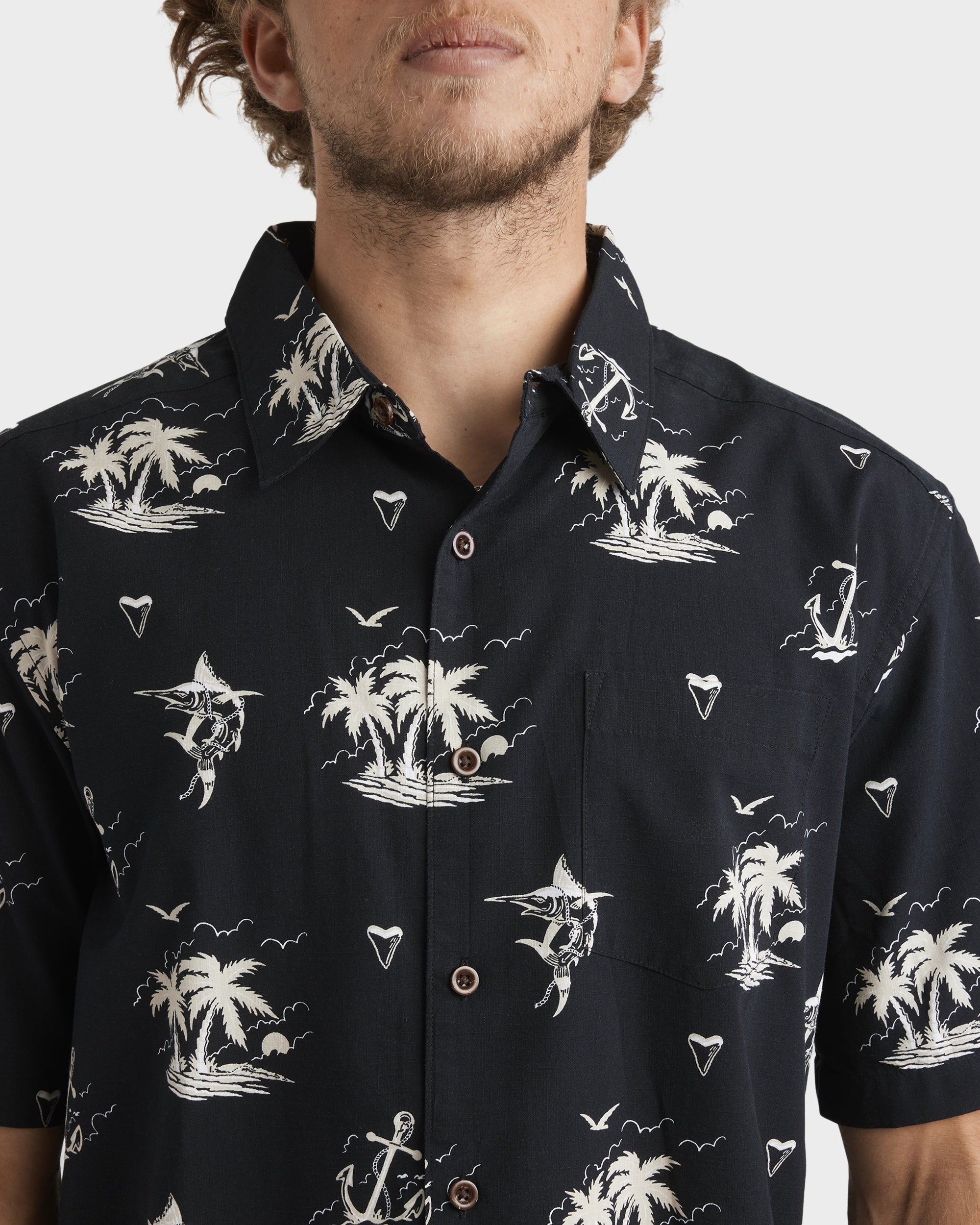 Mens Horizon Haze Short Sleeve Shirt