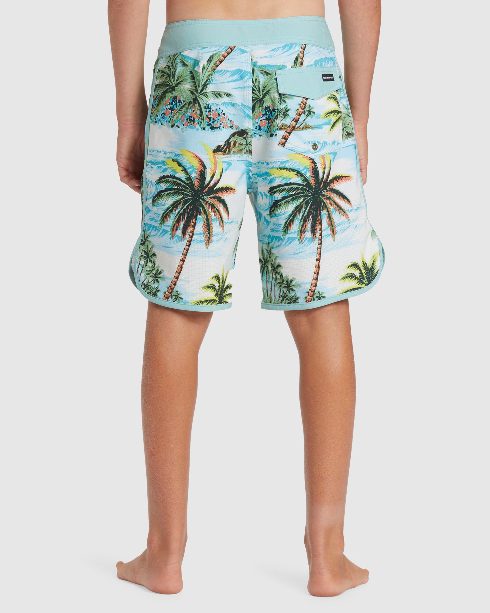 Boys 8-16 Highline Scallop Boardshorts