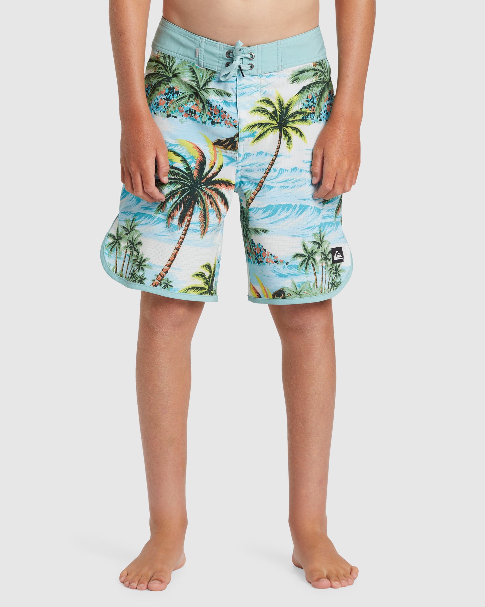 Boys 8-16 Highline Scallop Boardshorts