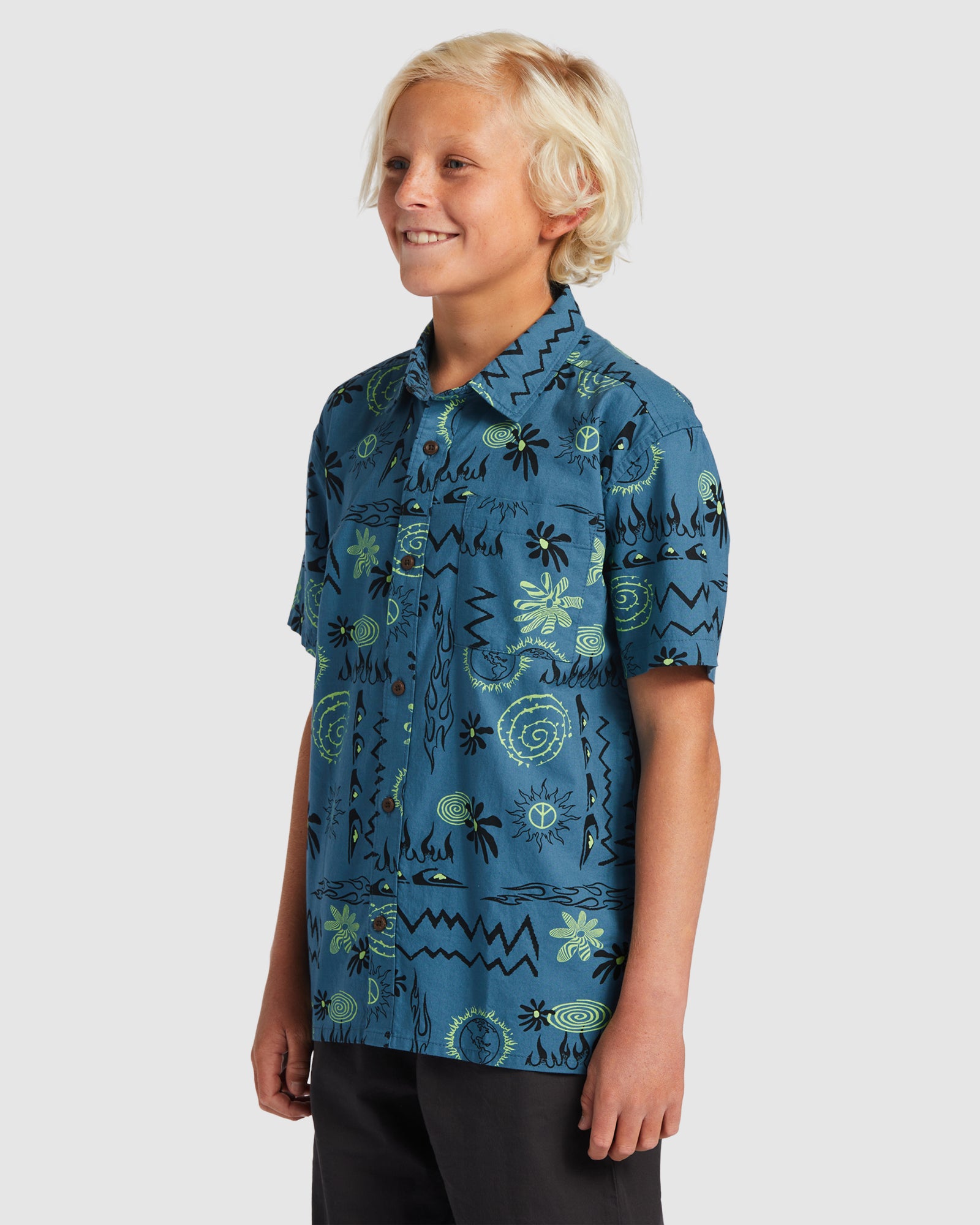 Boys 8-16 Radical Times Short Sleeve Shirt