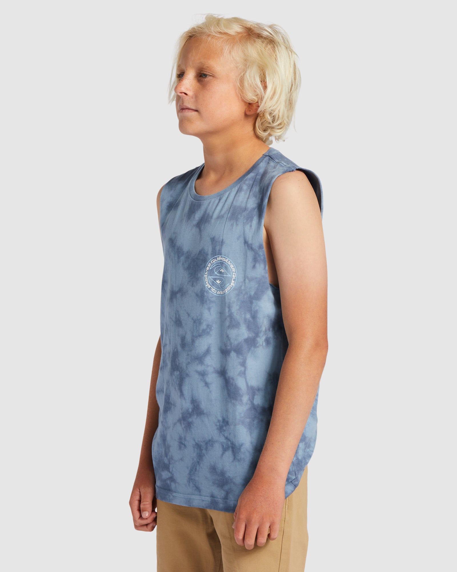 Boys 8-16 Splitting Hairs Sleeveless Muscle T-Shirt