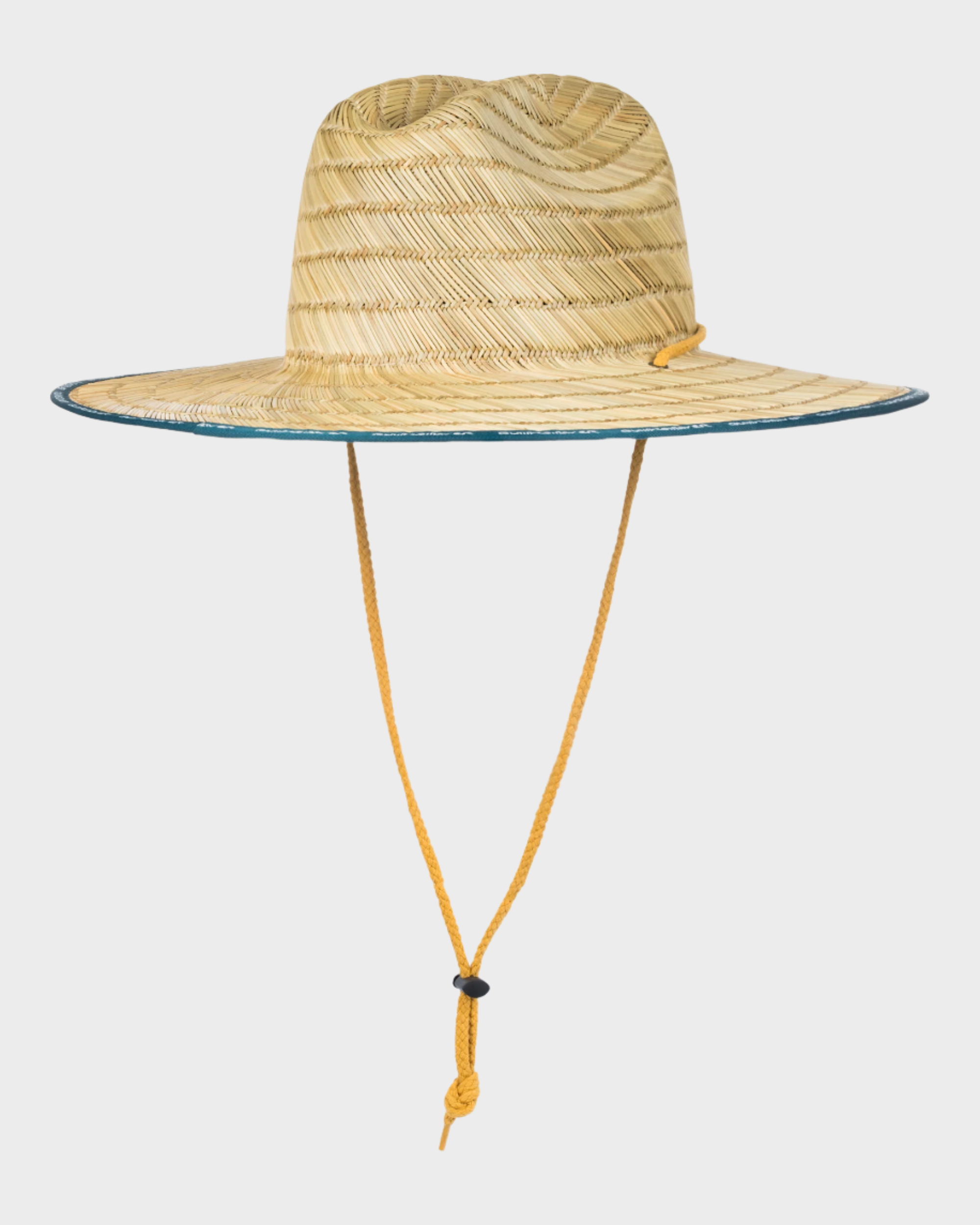 Mens Waterman Dredged Straw Lifeguard Hat