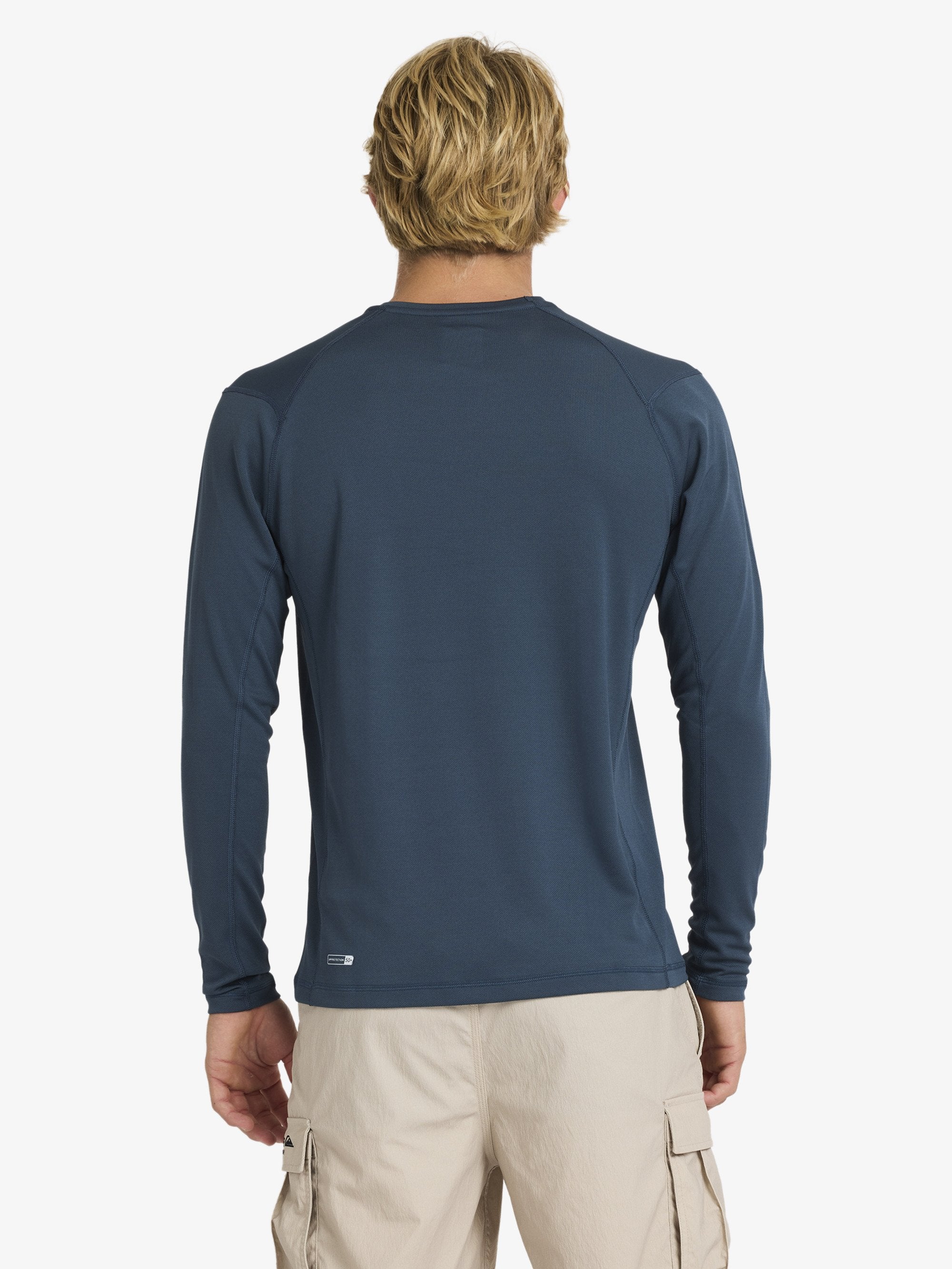 Mens Sea Grass Long Sleeve UPF 50 Rash Vest