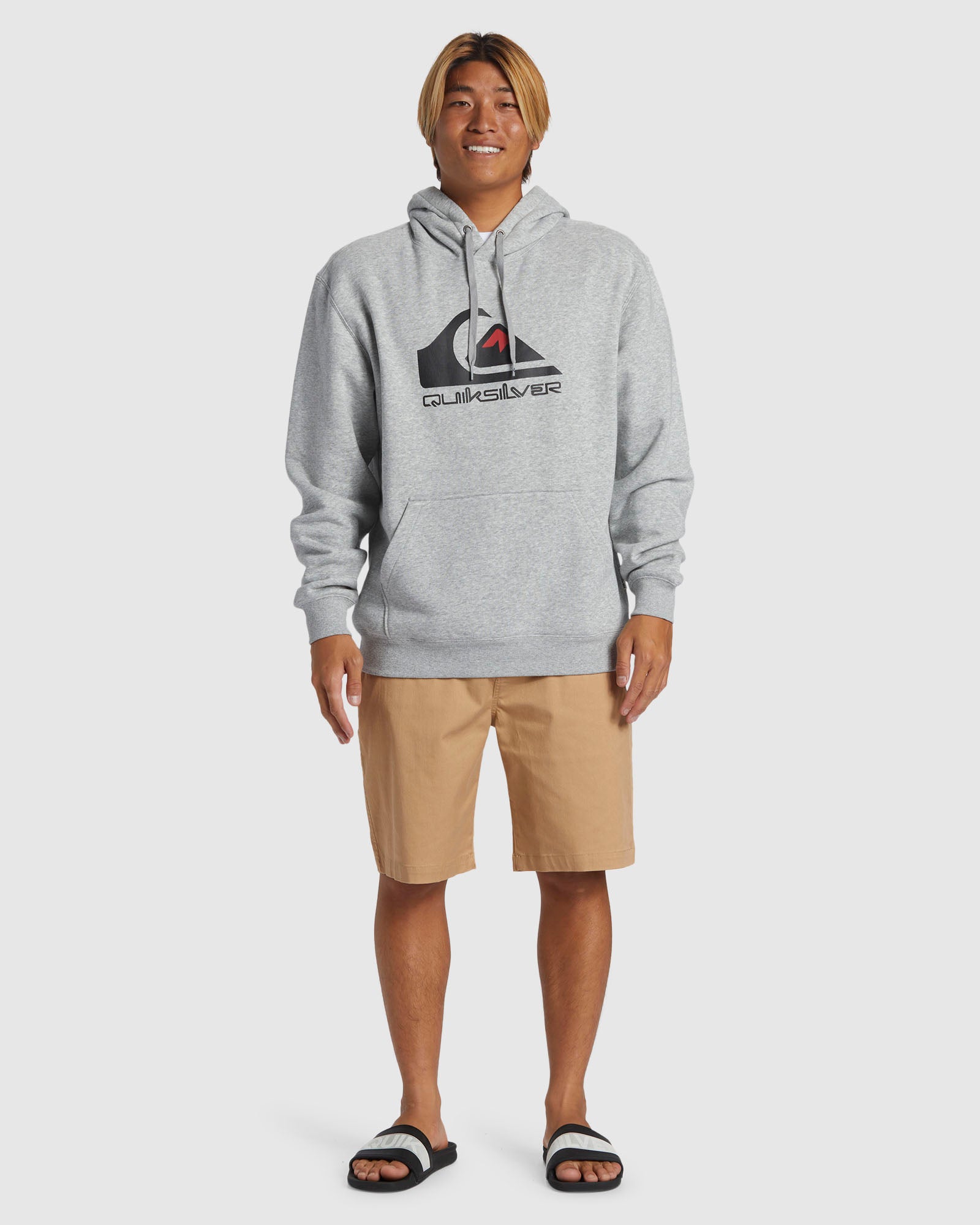 Mens Big Logo Pullover Hoodie