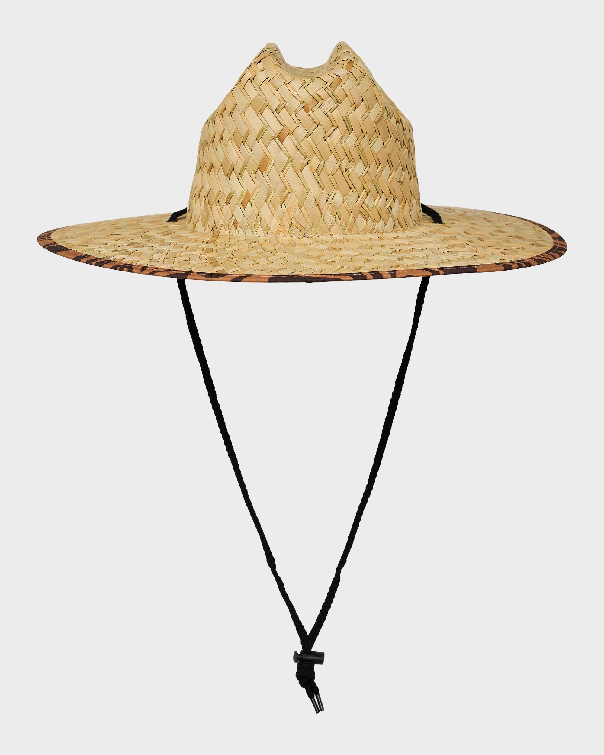Mens Pierside Print Straw Hat