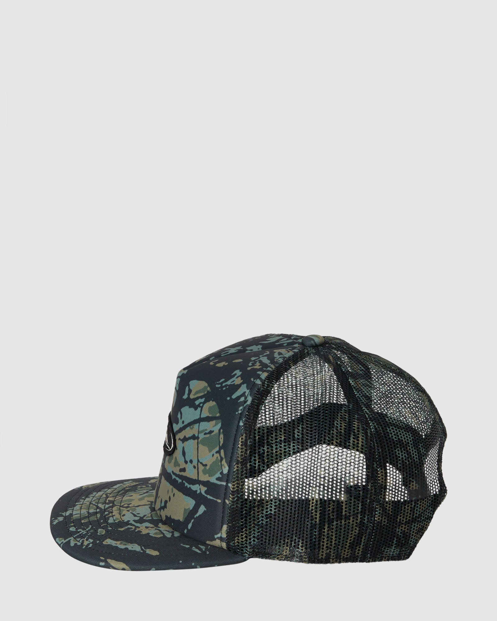 Mens Sketchy Woods Trucker Cap