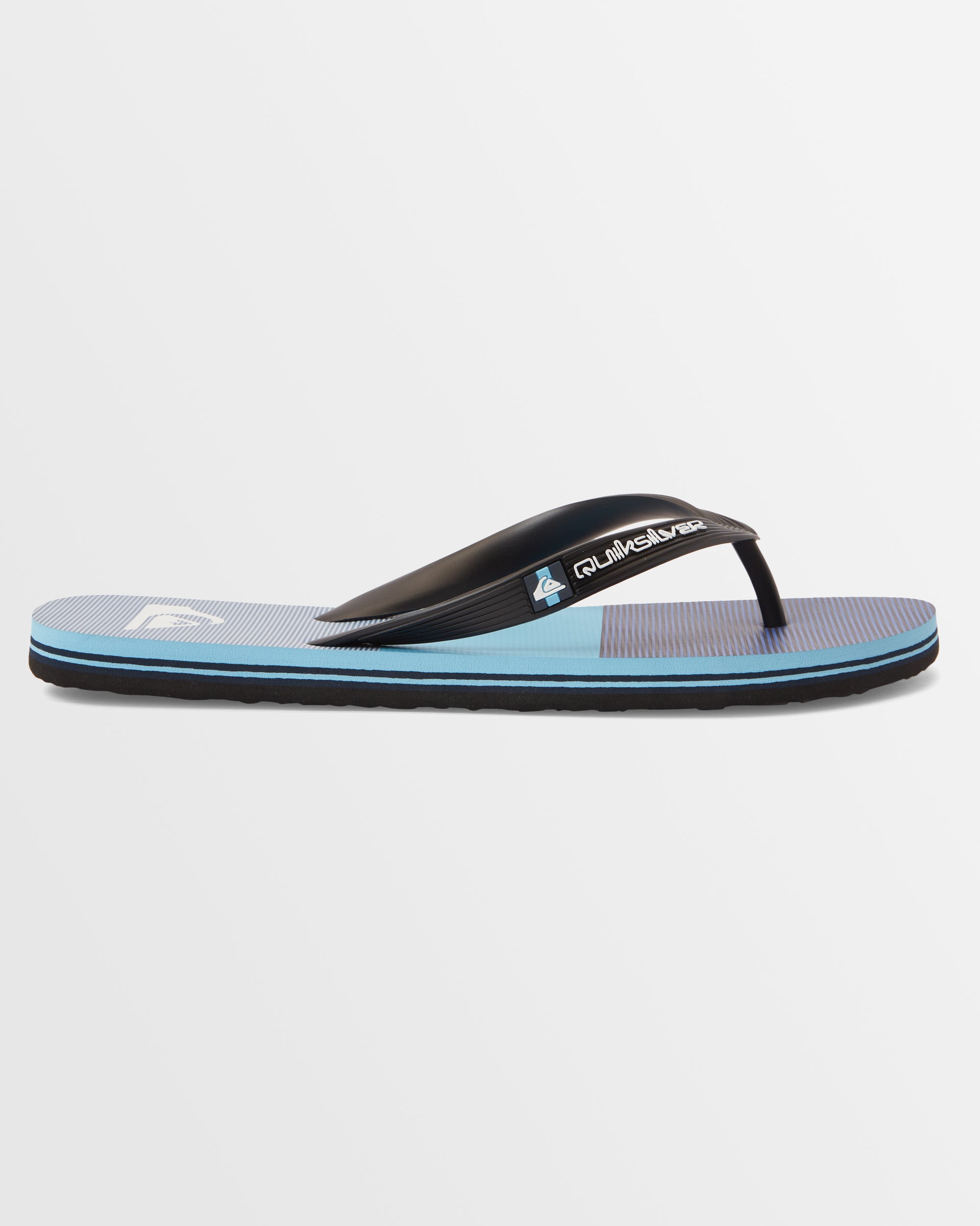 Mens Molokai Stripe Beach Flip-Flops