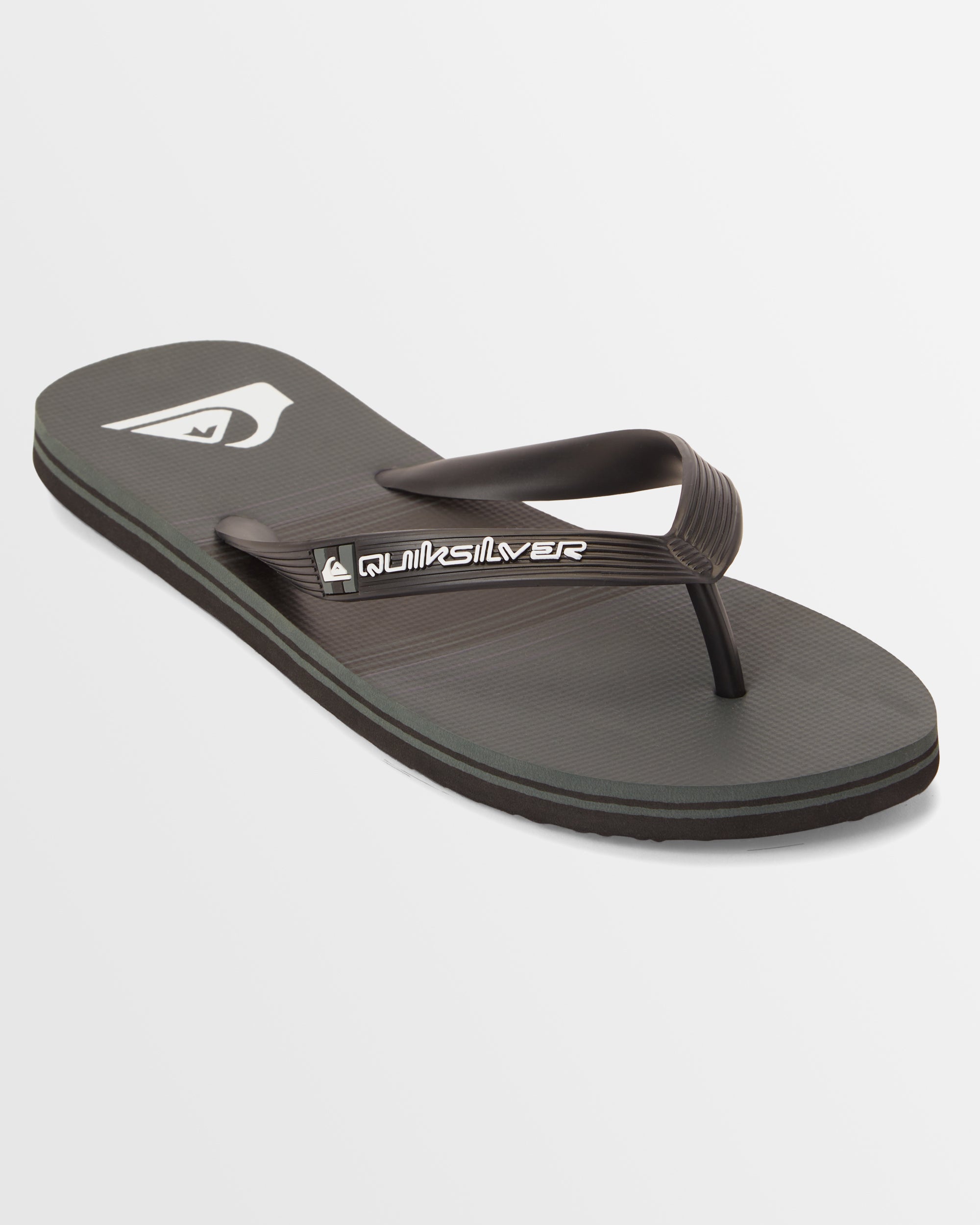 Mens Molokai Stripe Beach Flip-Flops