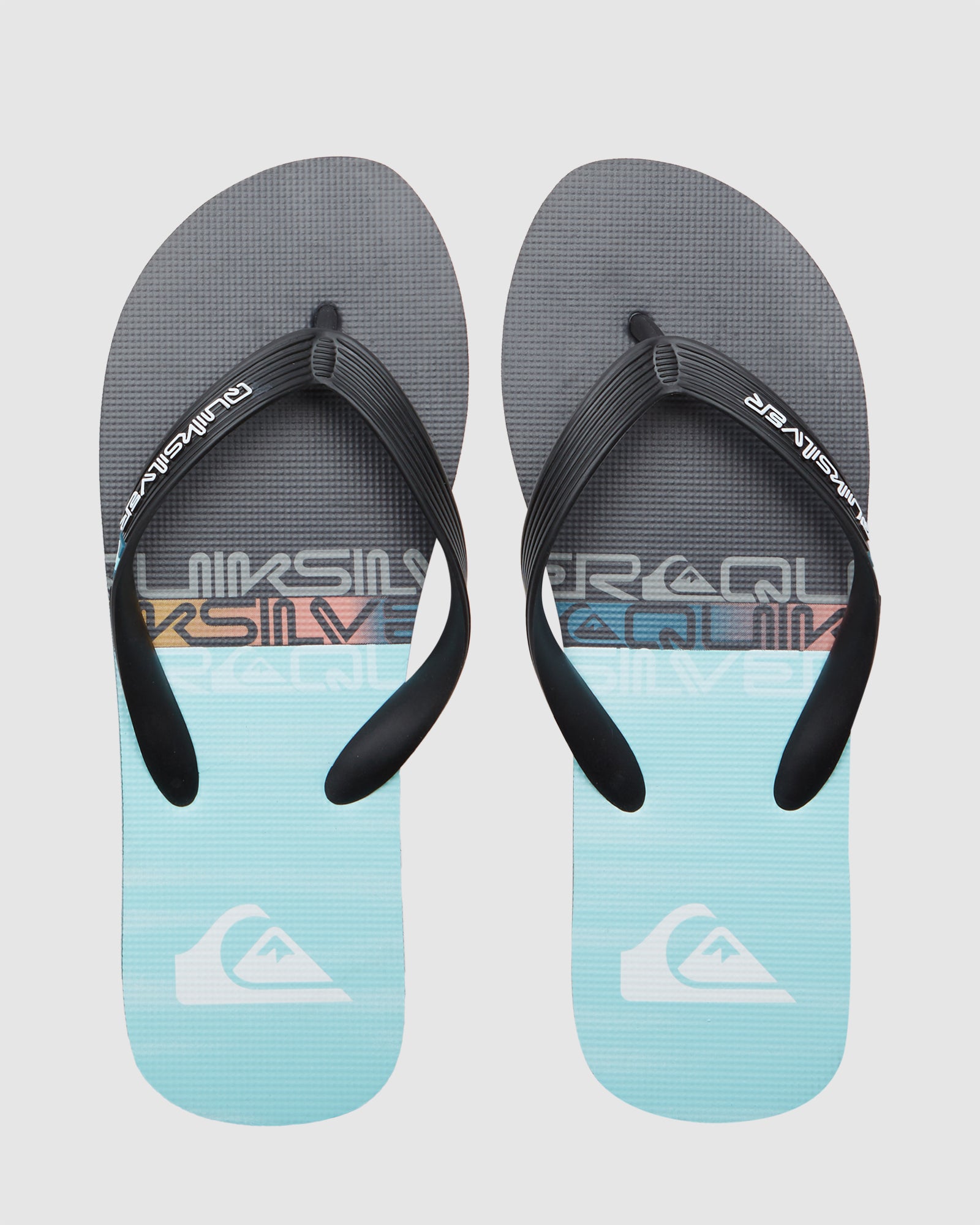 Mens Molokai Stripe Beach Flip-Flops
