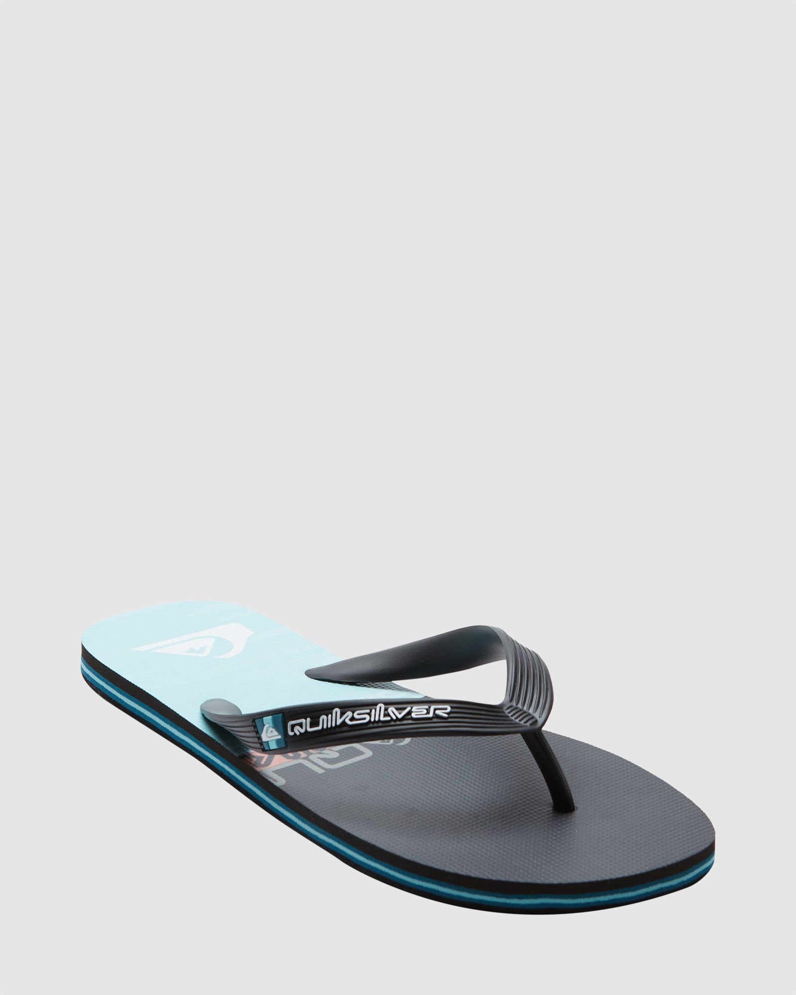 Mens Molokai Stripe Beach Flip-Flops