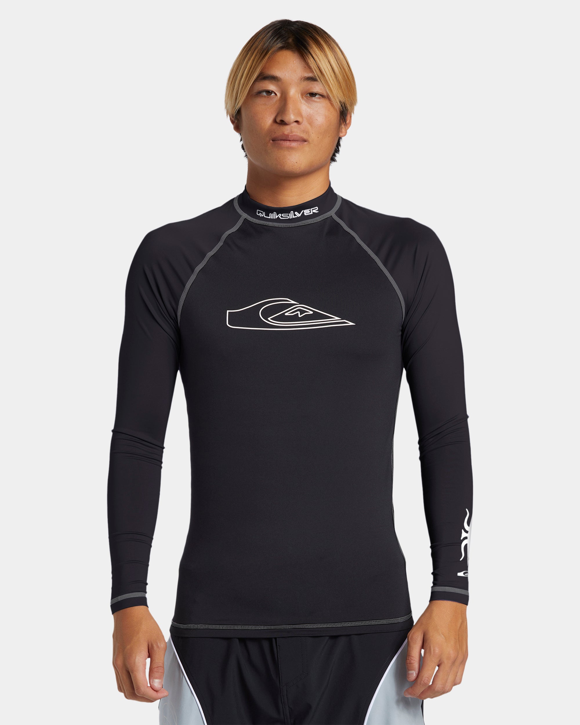 Mens Mercury Long Sleeve UPF 50 Rash Vest