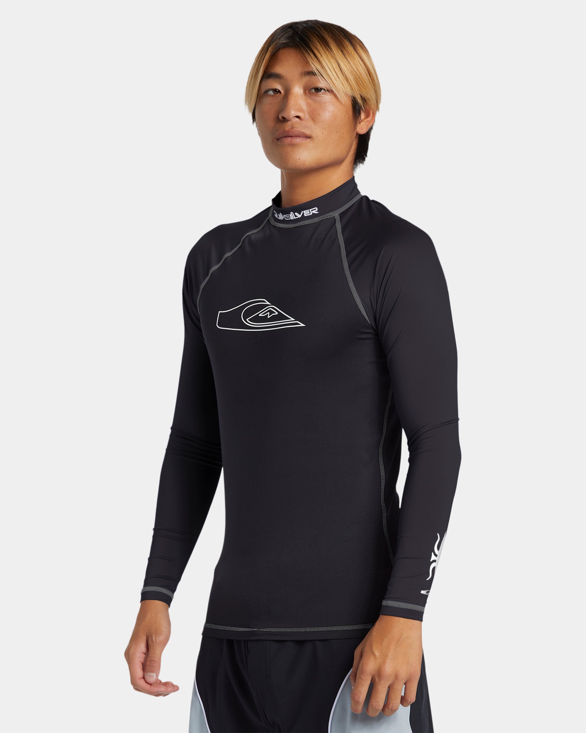 Mens Mercury Long Sleeve UPF 50 Rash Vest