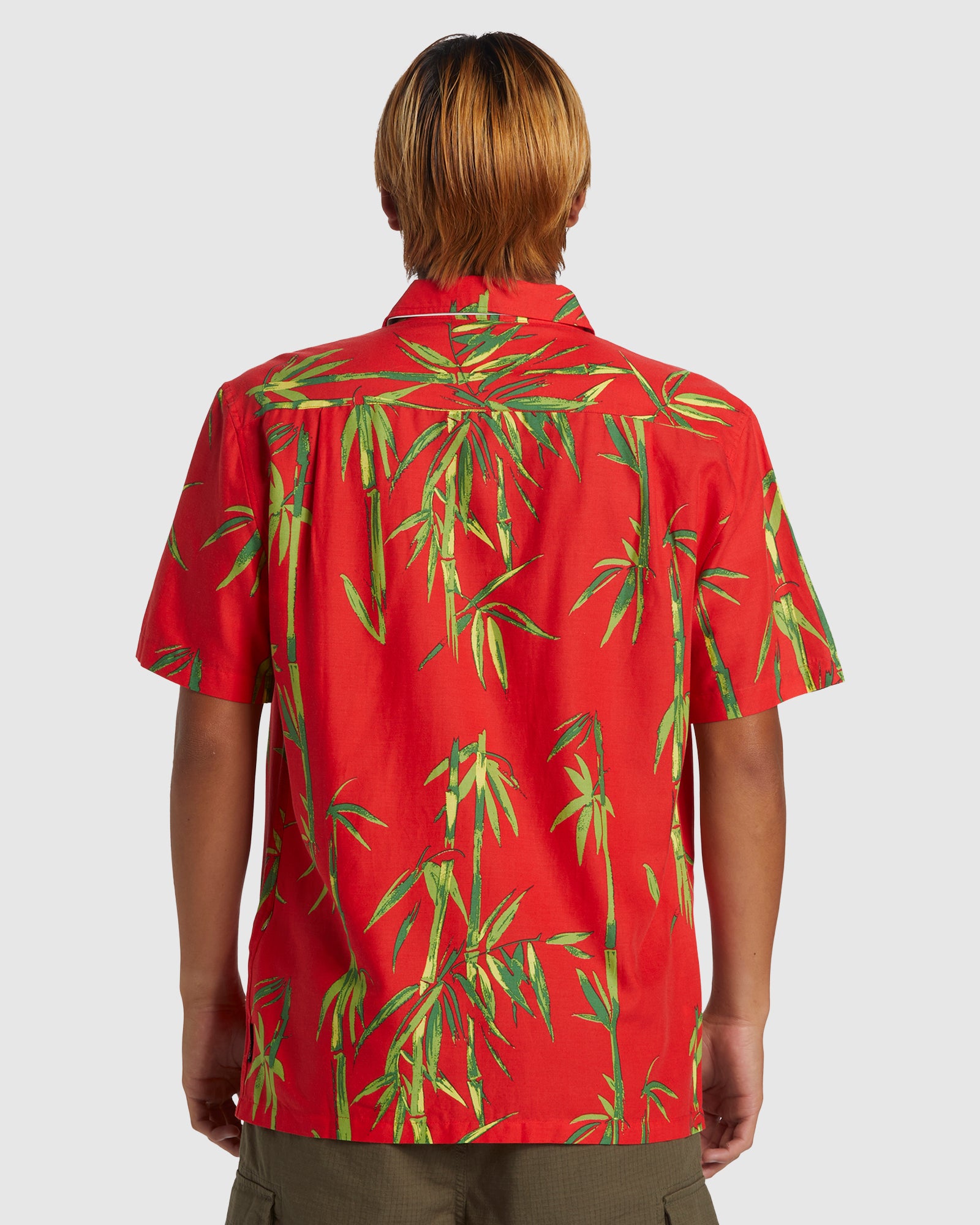 Mens Bamboo DNA Island Short Sleeve Shirt