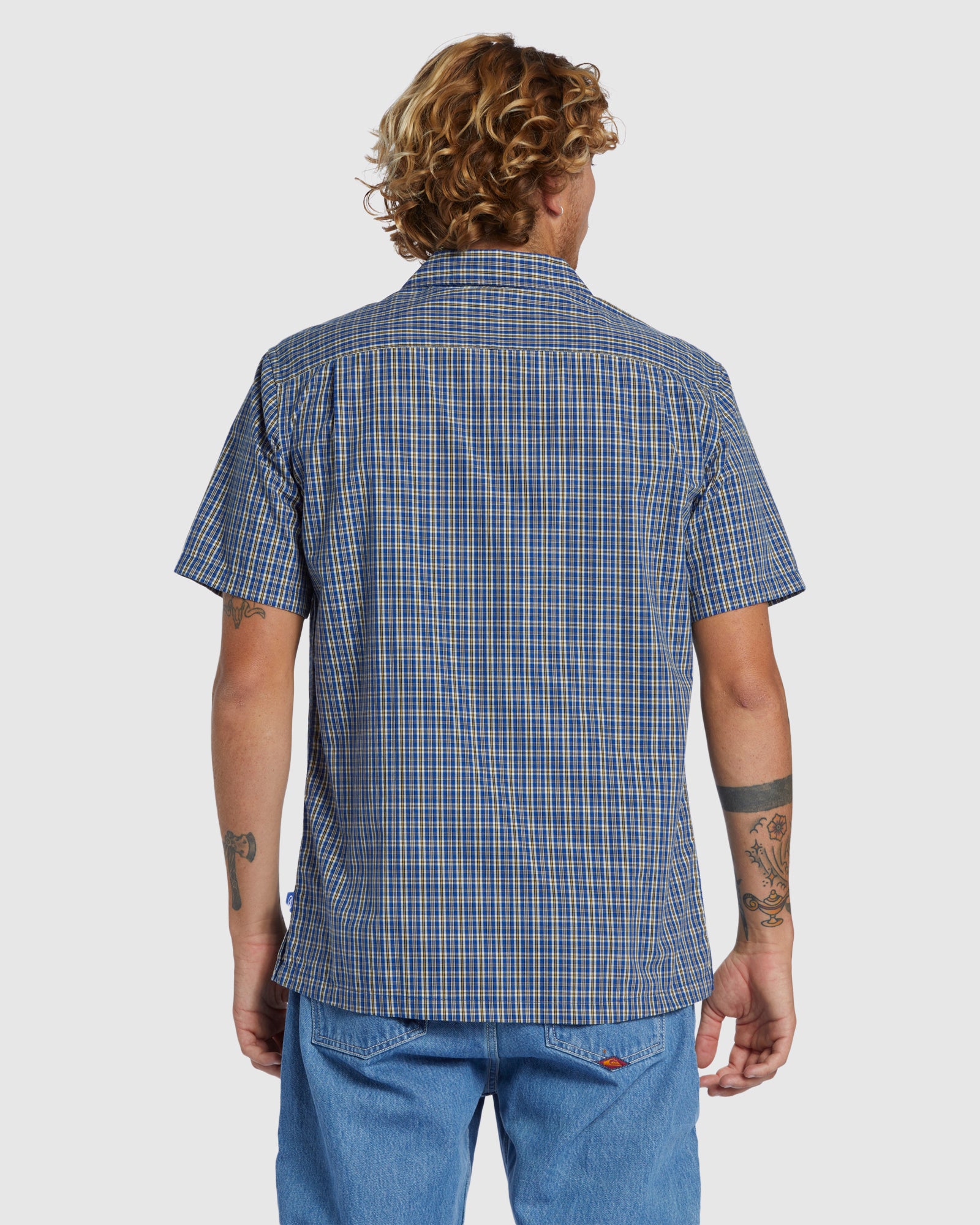 Mens Saturn Casual Short Sleeve Shirt