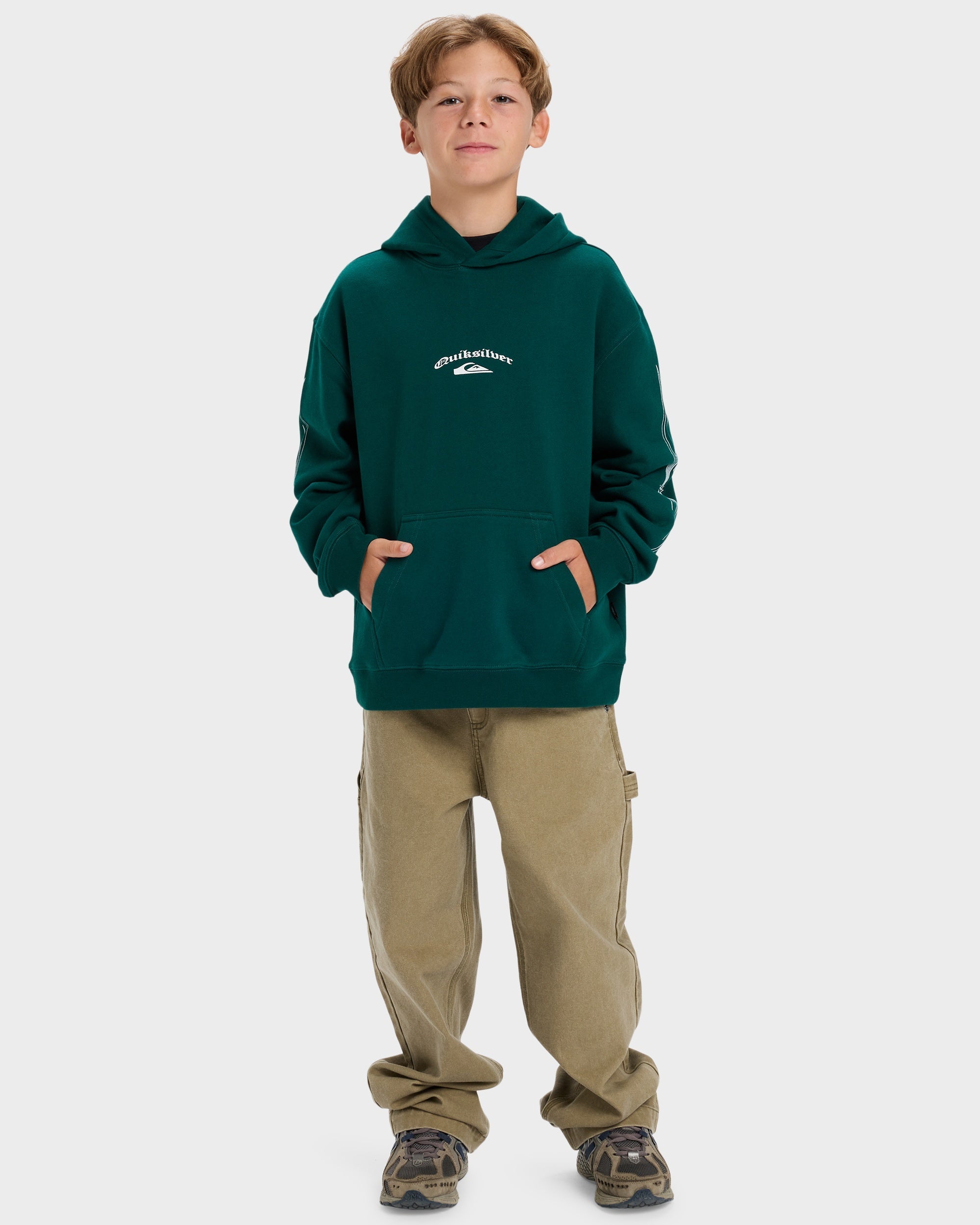 Boys 8-16 Stretch Tribal Pullover Hoodie