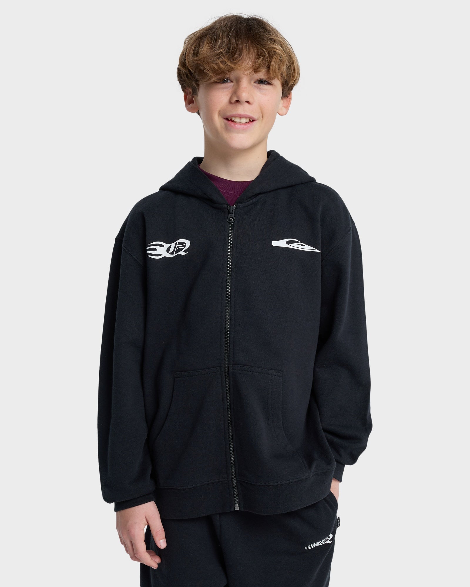 Boys 8-16 Mercury Trident Zip Up Hoodie – Quiksilver