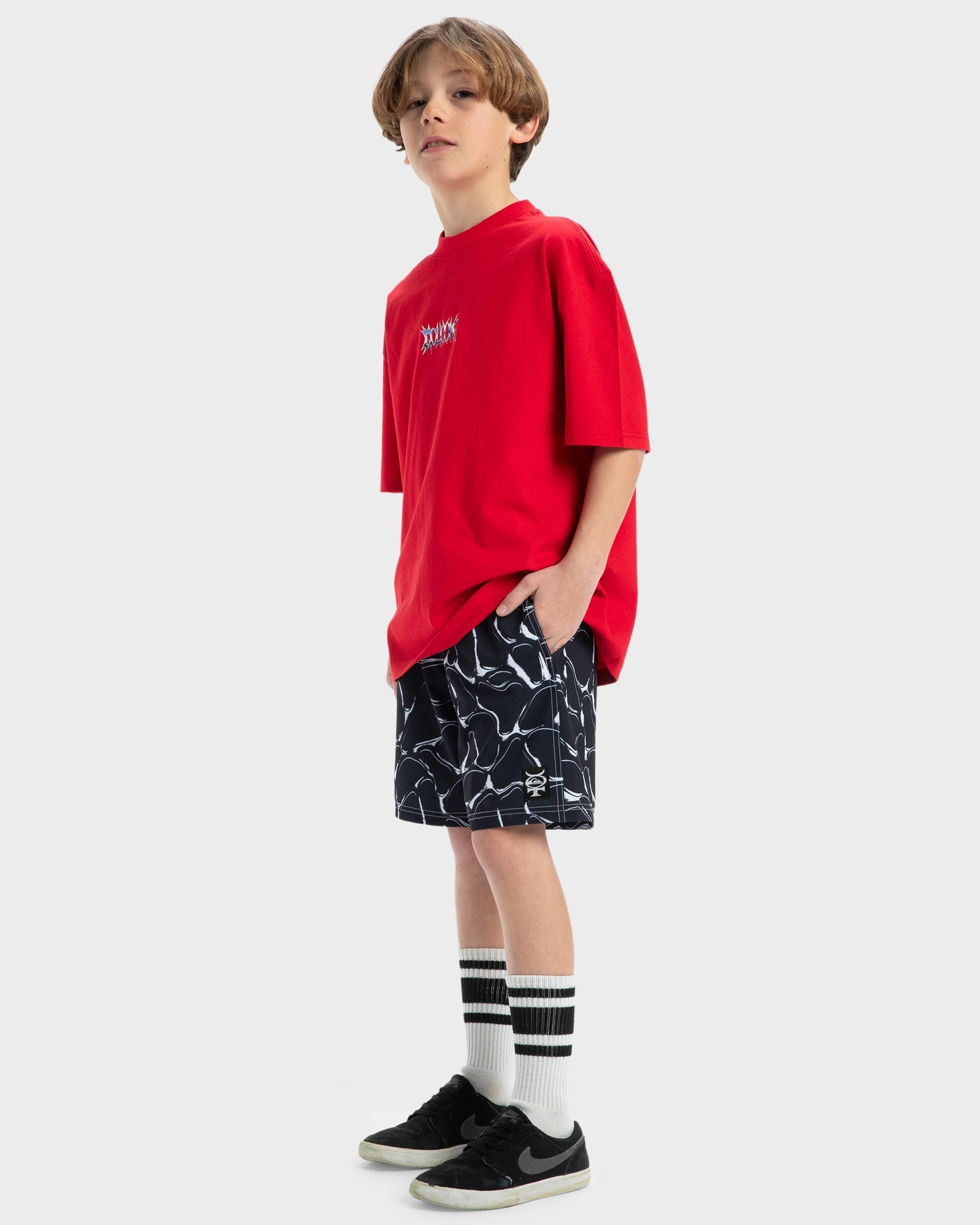 Boys 8-16 Mercury Straight 16" Swim Shorts