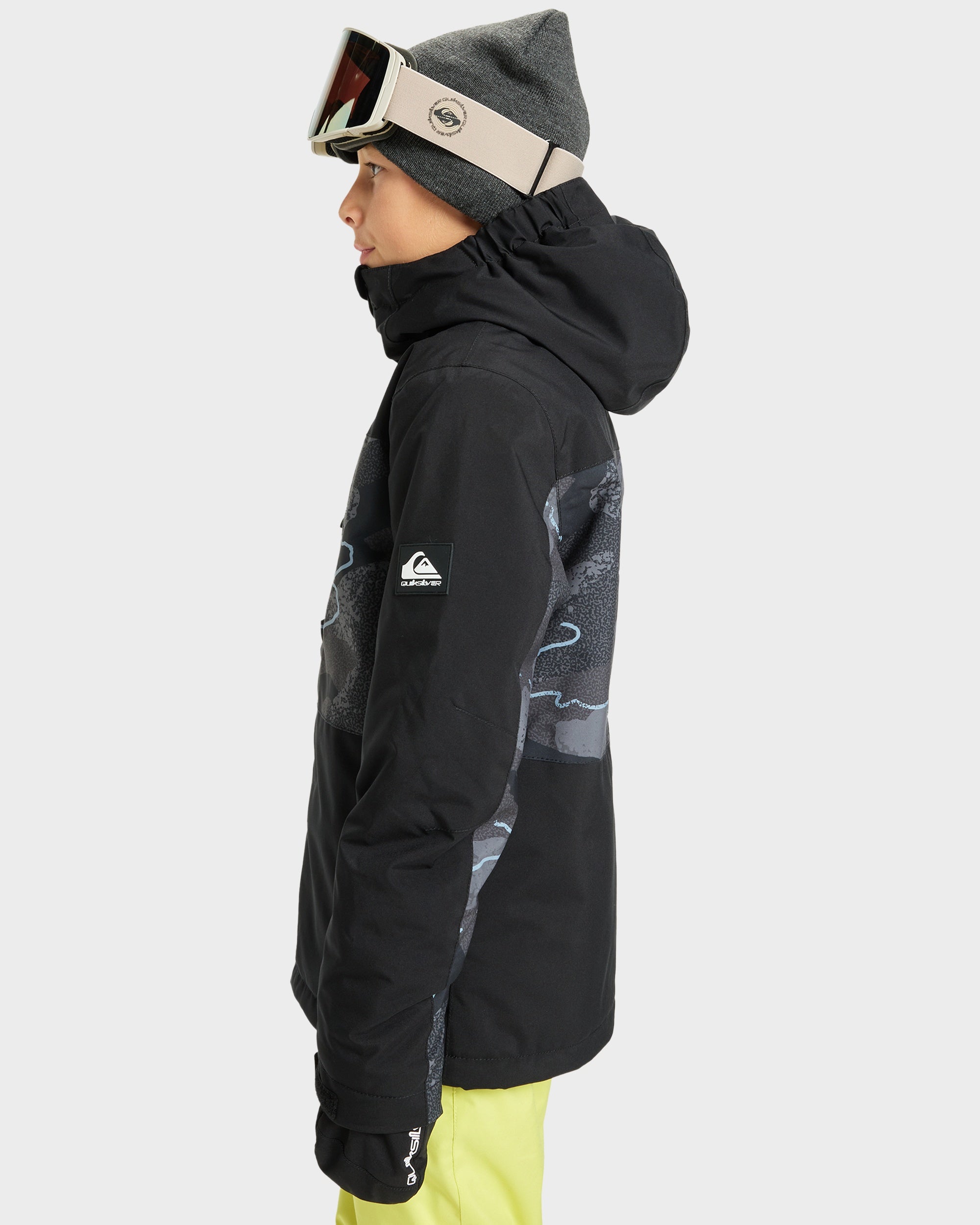 Boys 8-16 Side Hit Print Insulated Jacket