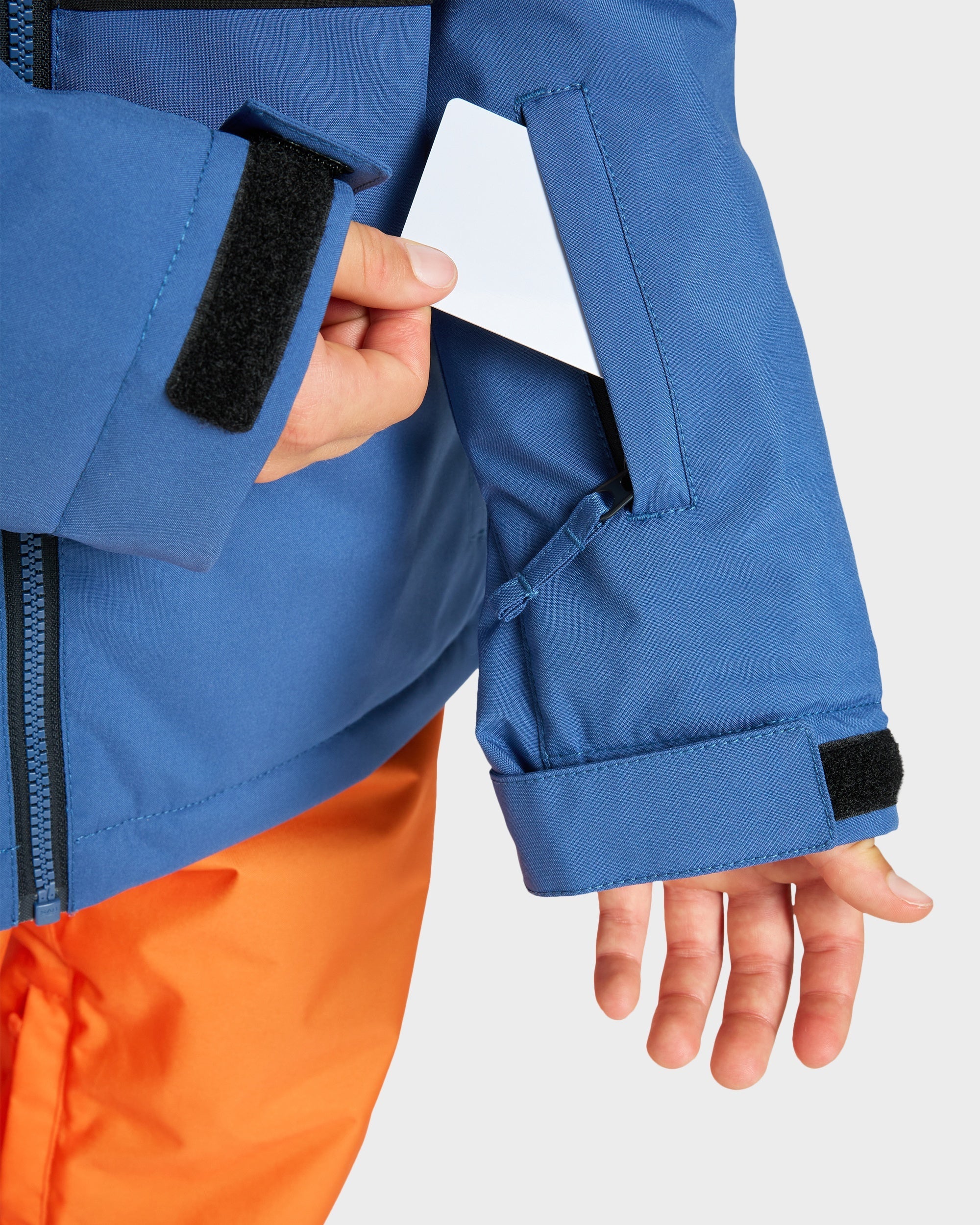 Boys 8-16 Side Hit Solid Insulated Jacket