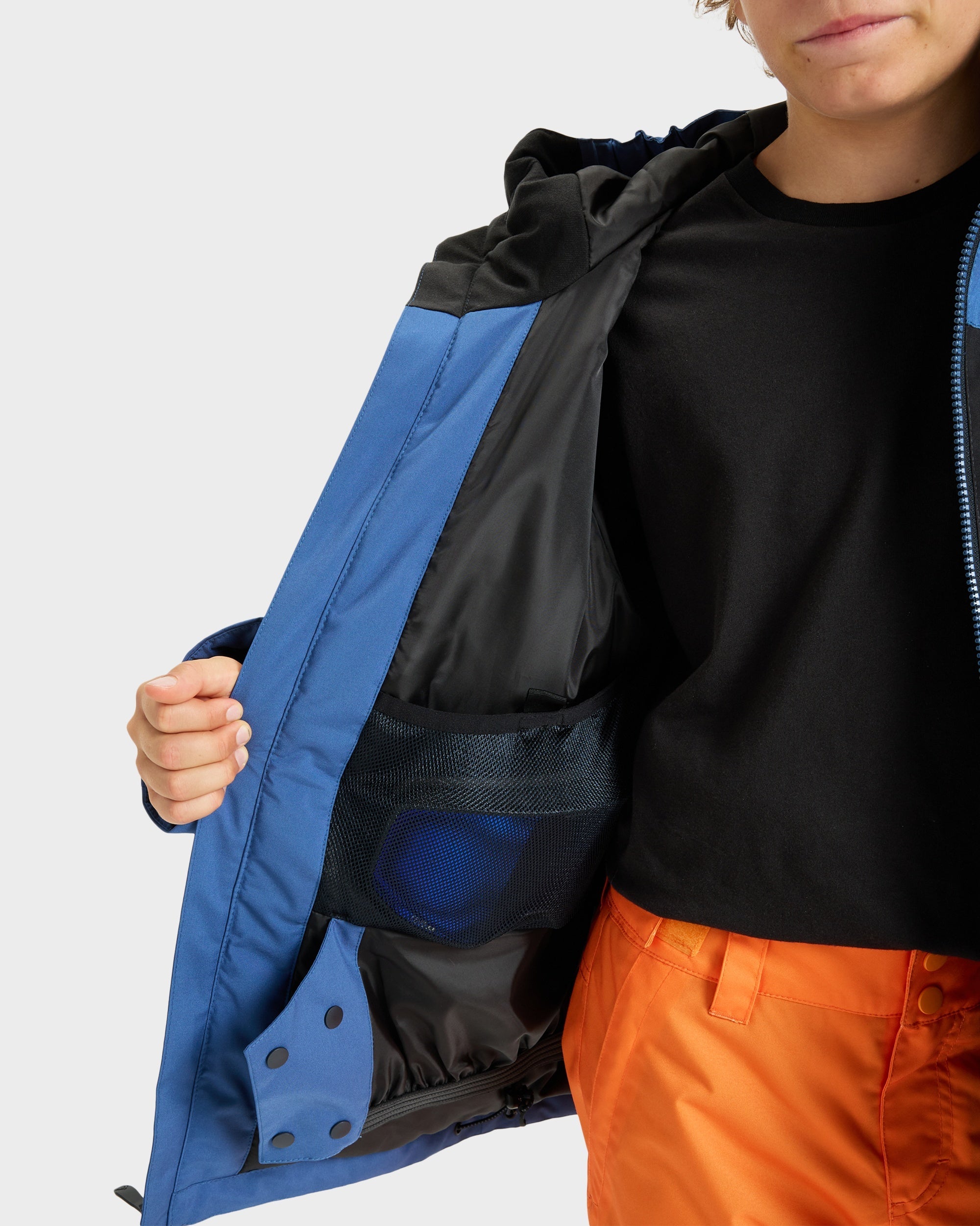 Boys 8-16 Side Hit Solid Insulated Jacket