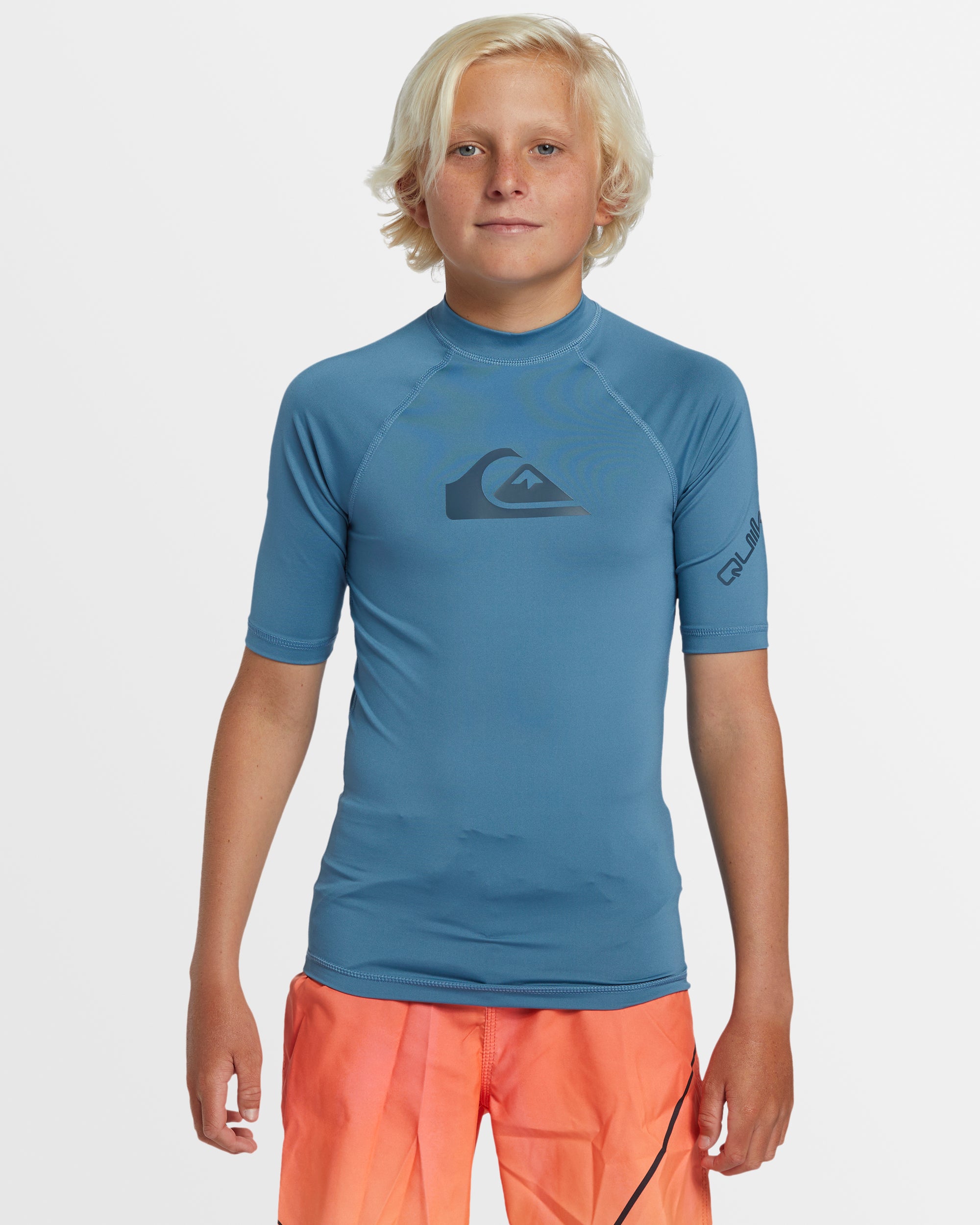 Boys 8-16 All Time Short Sleeve UPF 50 Rash Vest