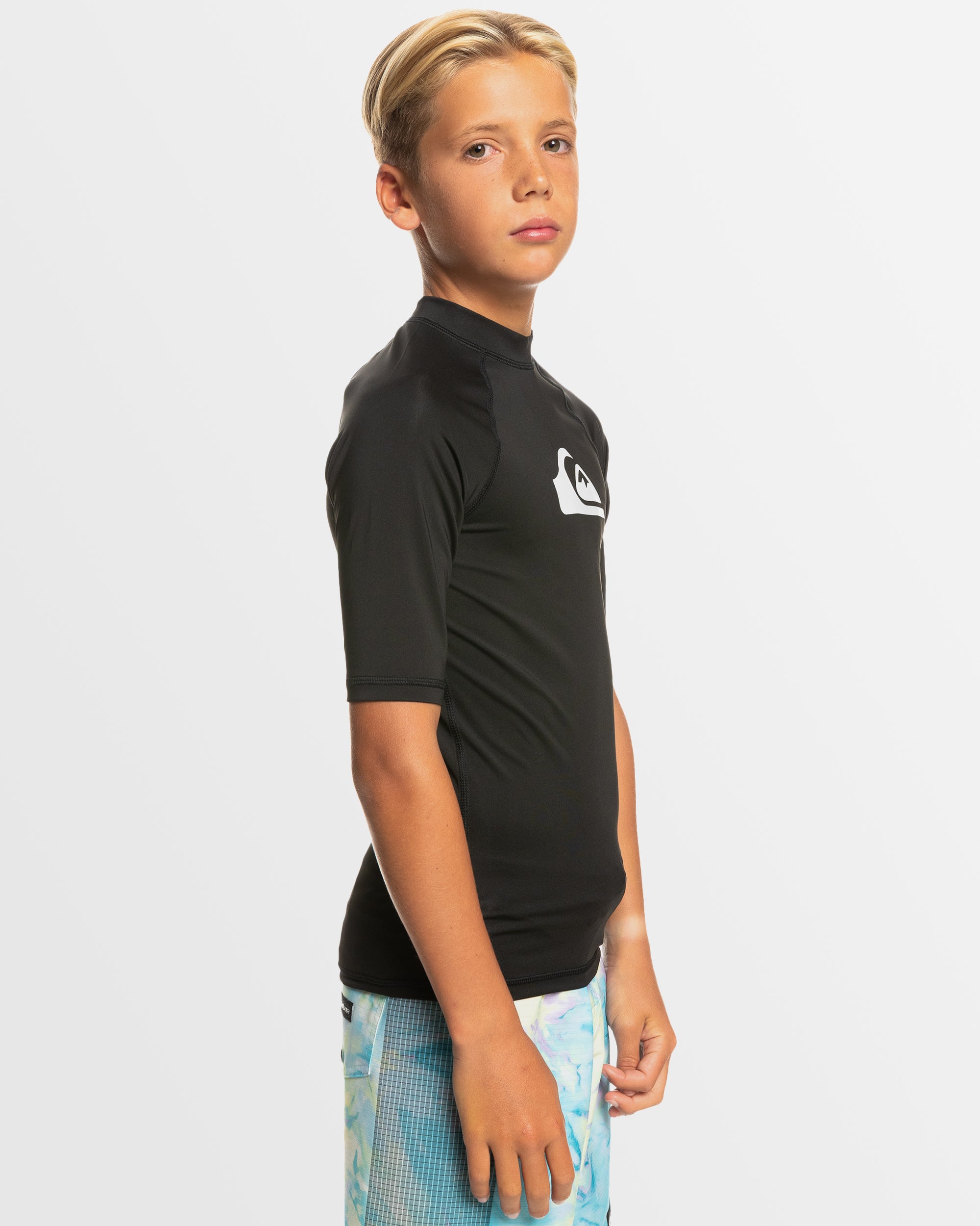 Boys 8-16 All Time Short Sleeve UPF 50 Rash Vest