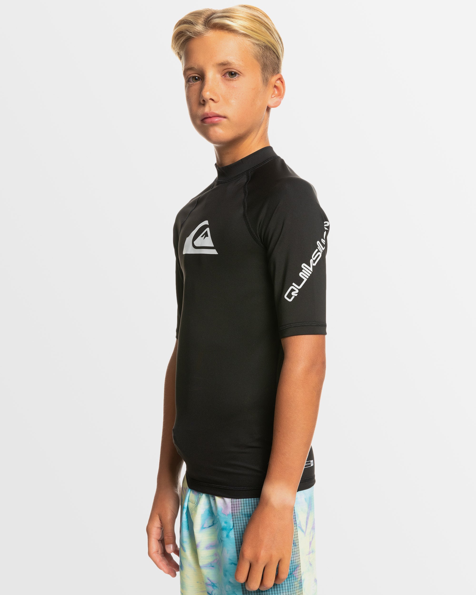 Boys 8-16 All Time Short Sleeve UPF 50 Rash Vest