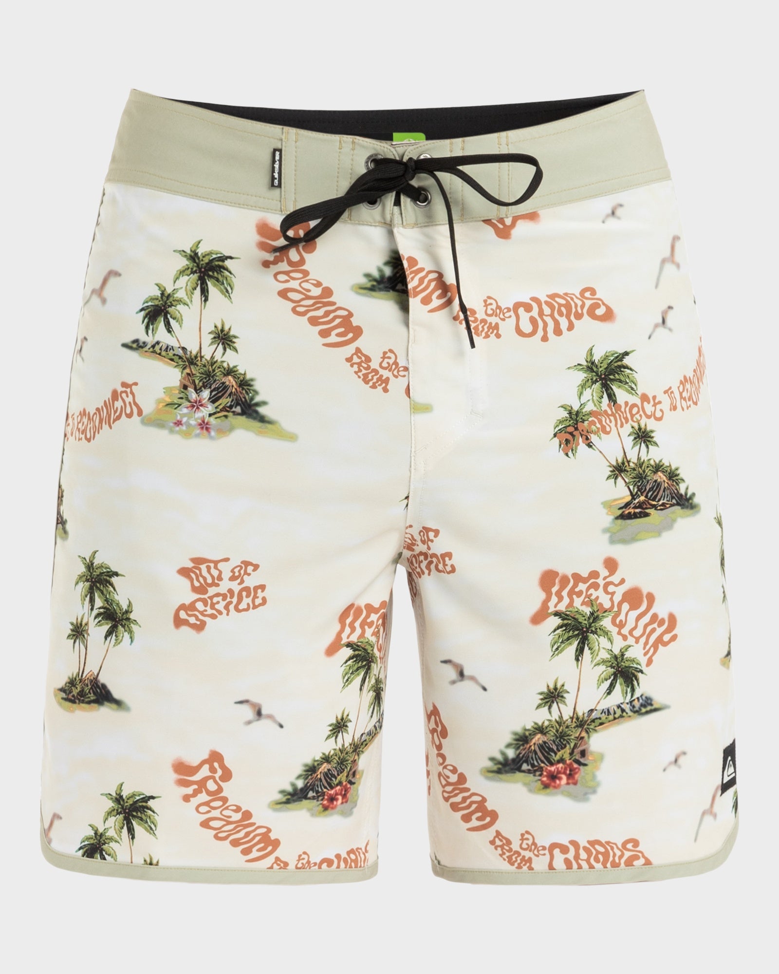 Mens Surfsilk Scallop 18" Boardshorts
