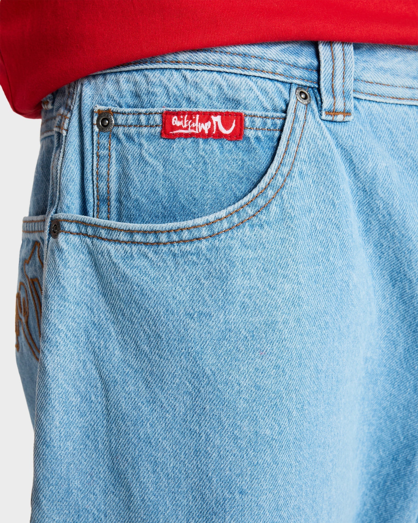 Mens YG Baggy Denim Shorts
