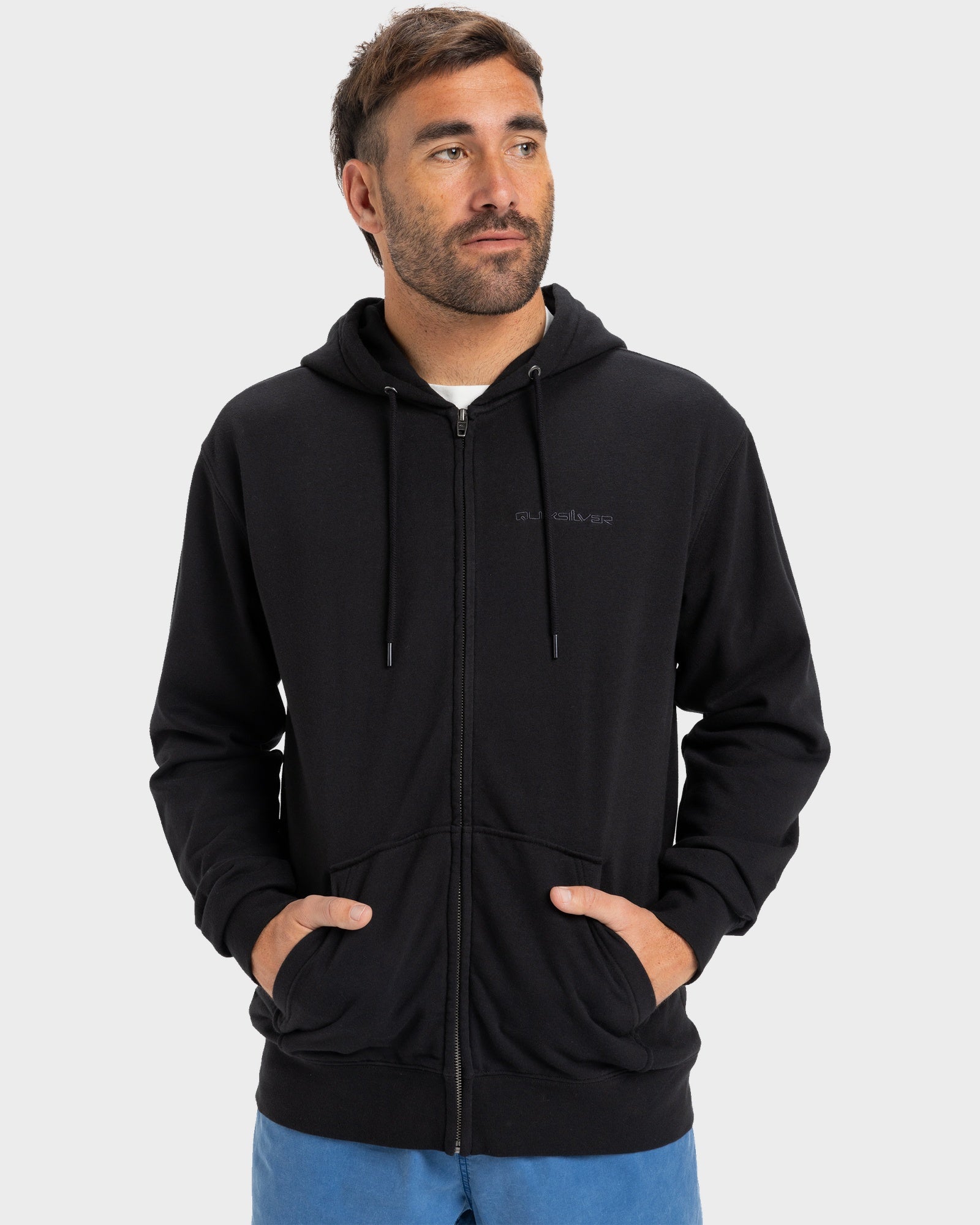 Mens Salt Water Zip-Up Hoodie