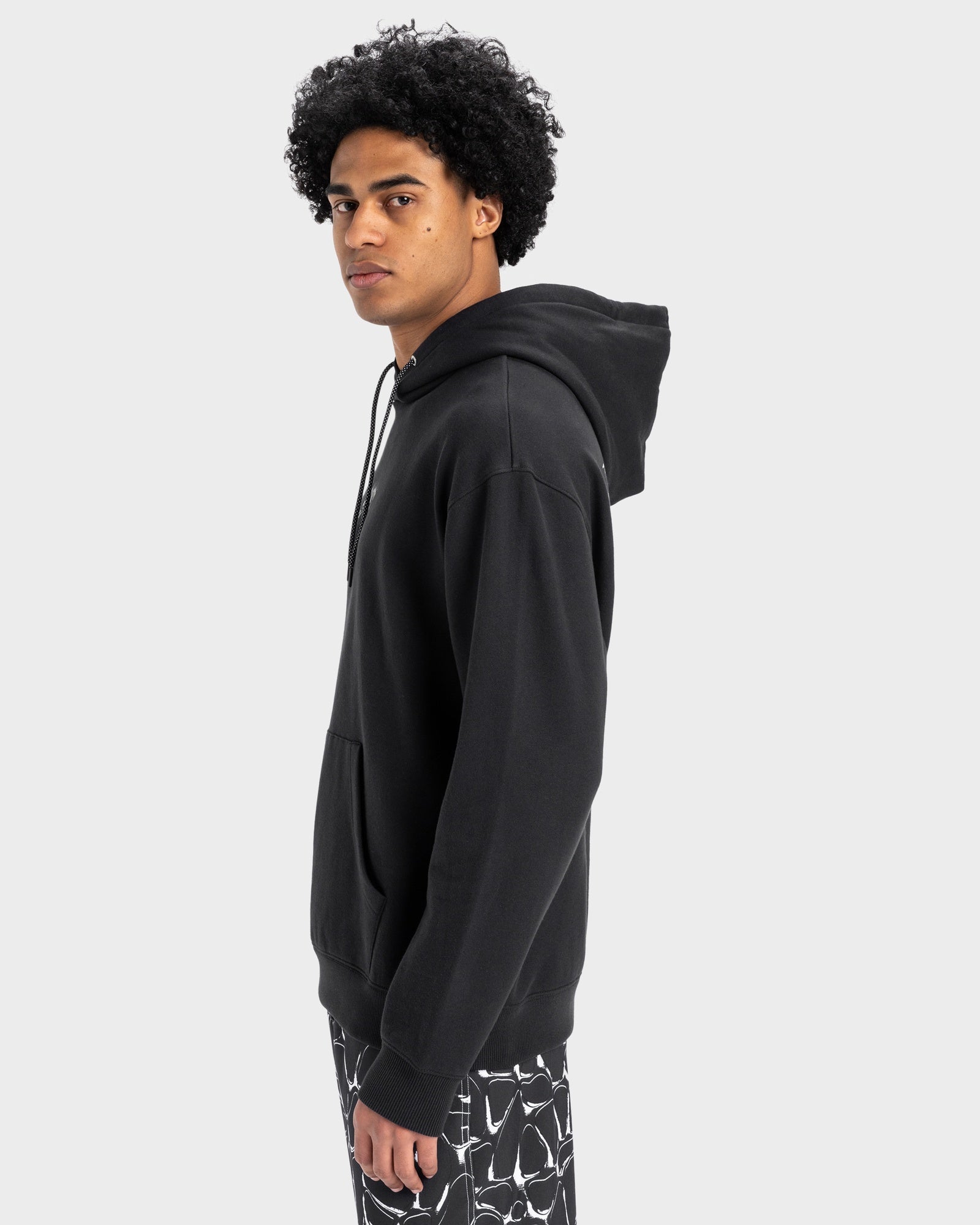 Mens Chrome Lightning Pullover Hoodie