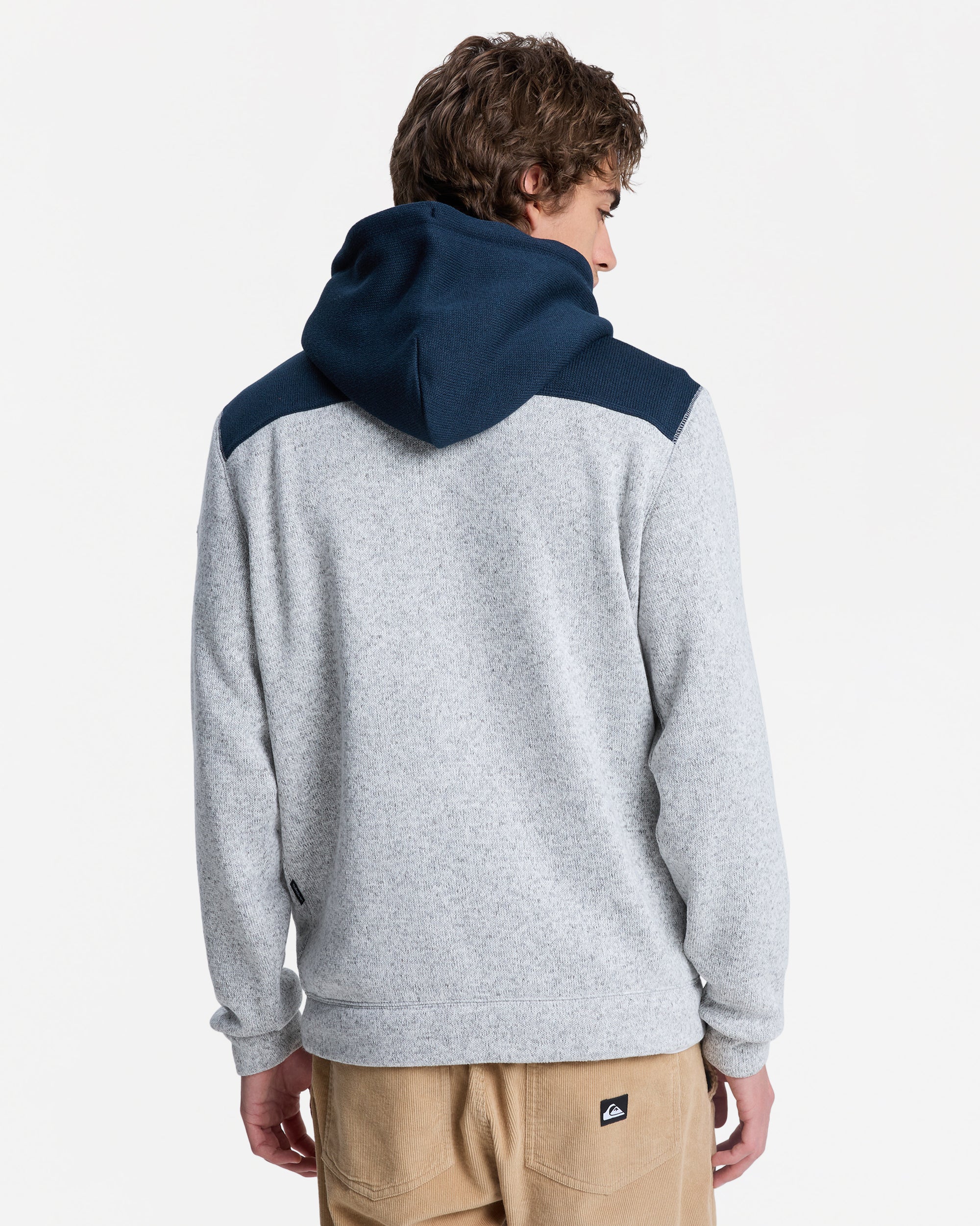 Mens Keller Block Zip Up Hoodie