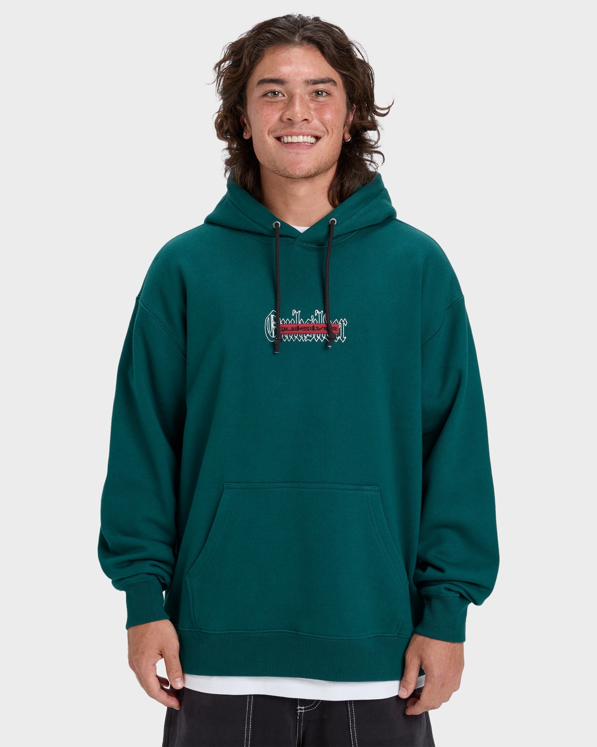 Mens Double Up Pullover Hoodie