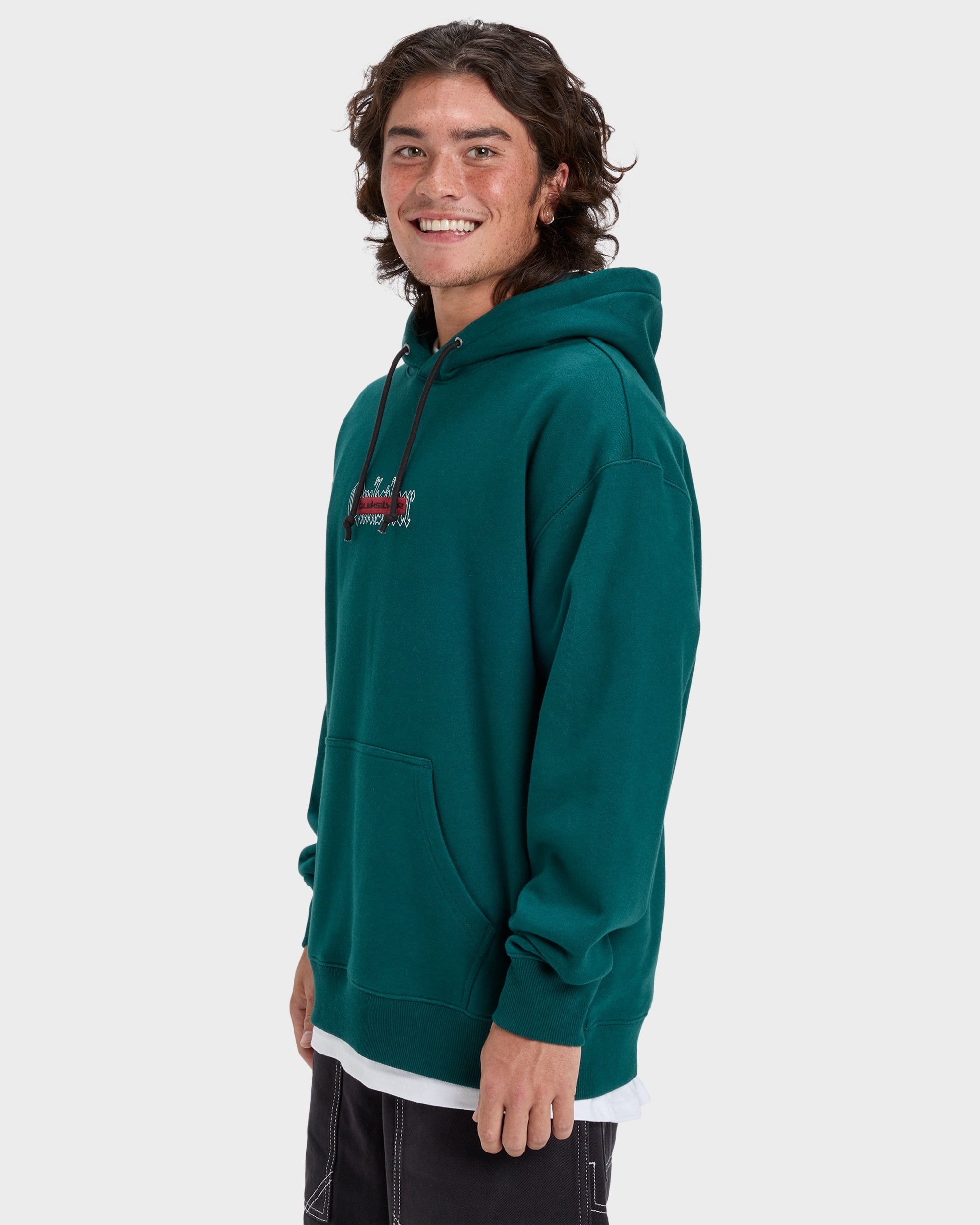 Mens Double Up Pullover Hoodie