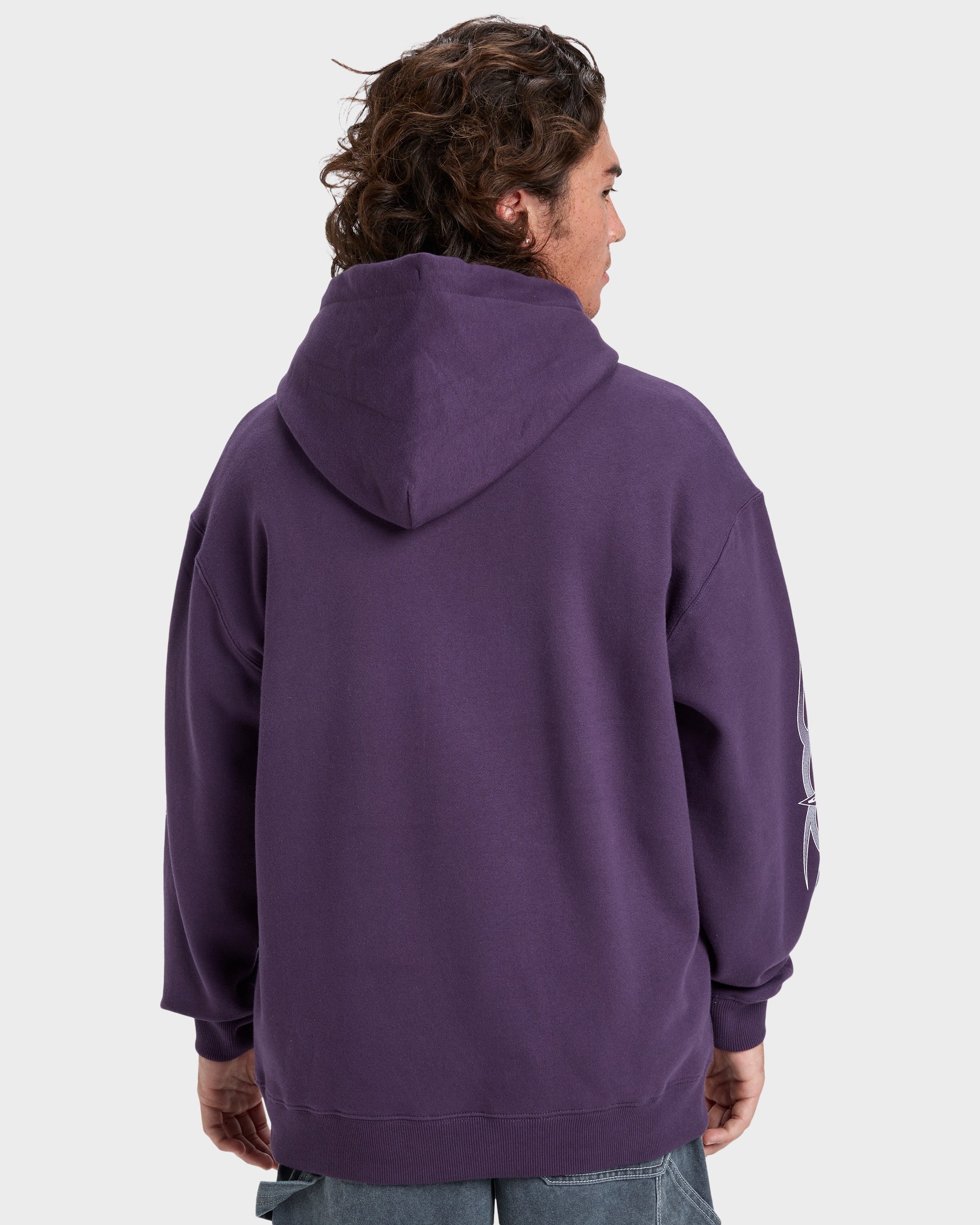 Mens Stretch Tribal Pullover Hoodie