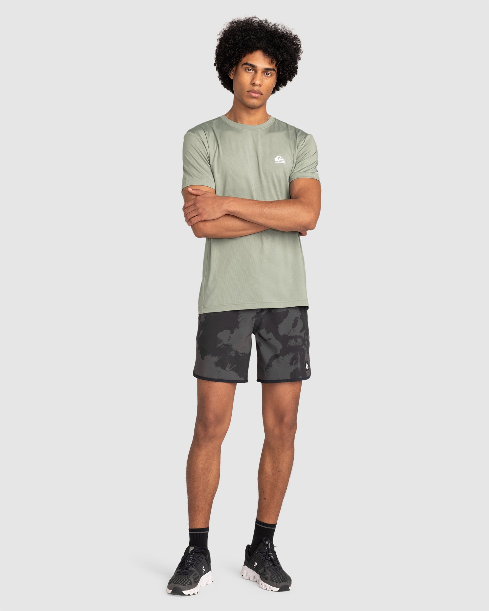 Mens Omni Scallop 17" Amphibian Boardshorts