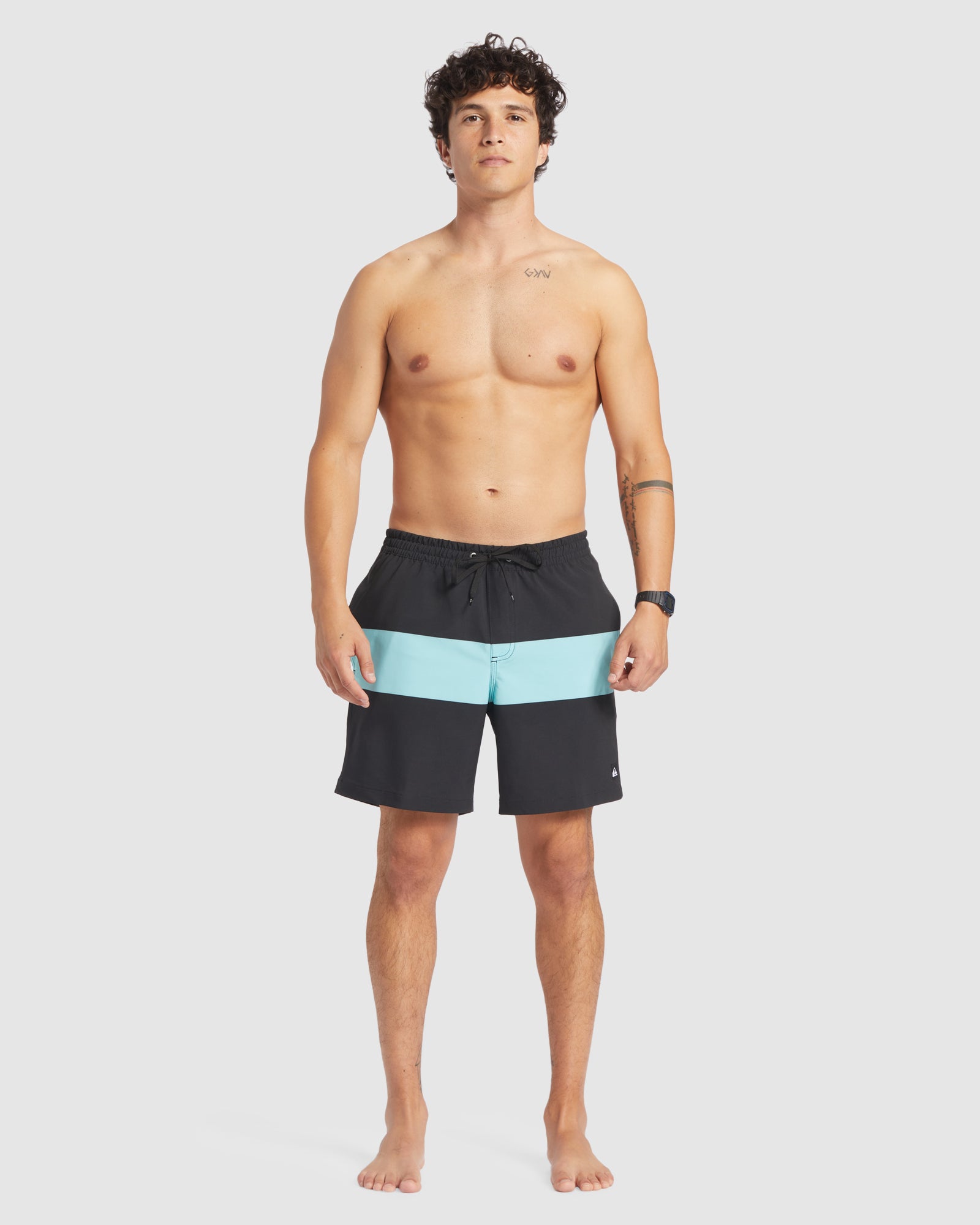 Mens Surfsilk Mix 17" Swim Shorts
