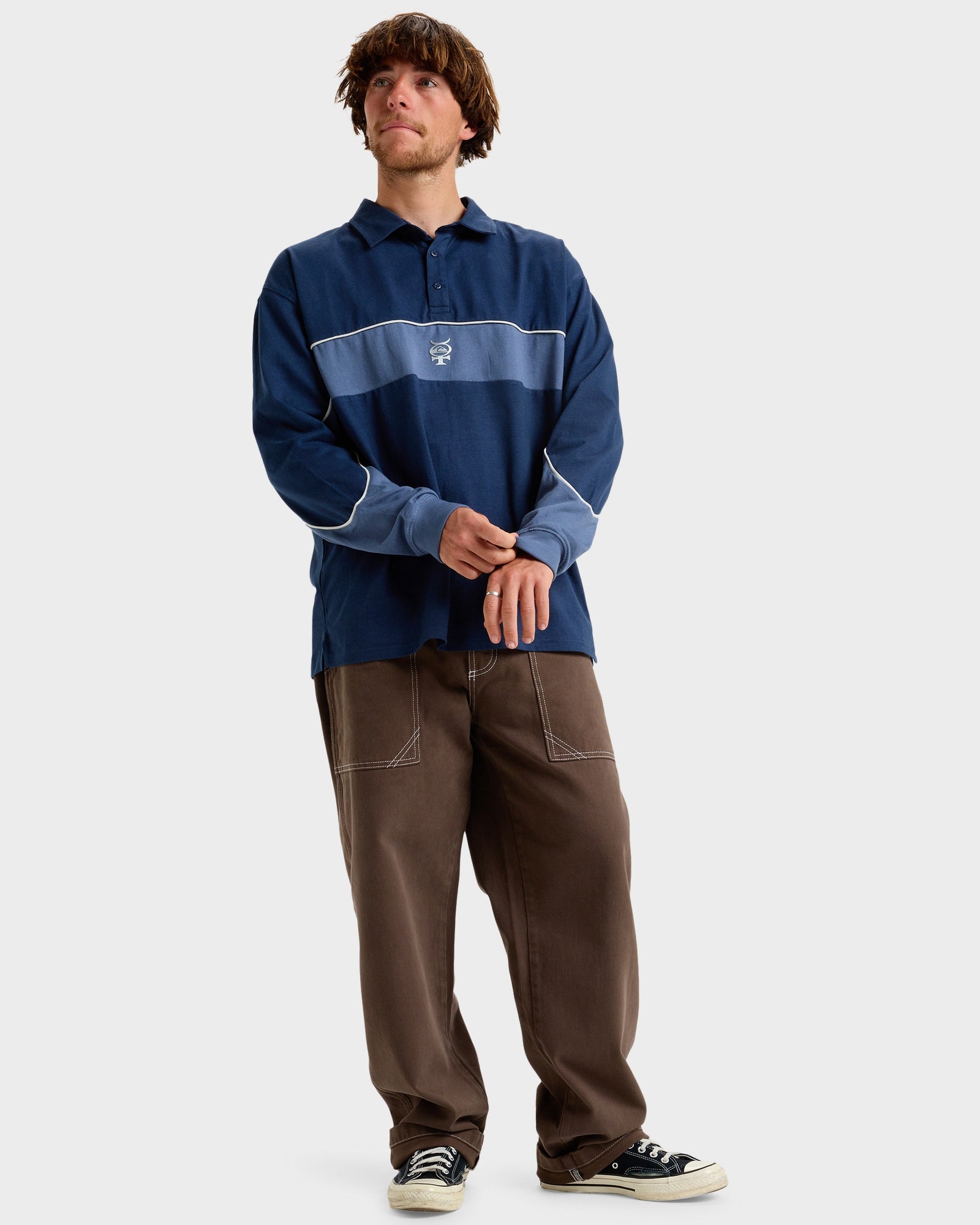 Mens Mercury Rugby Polo Shirt