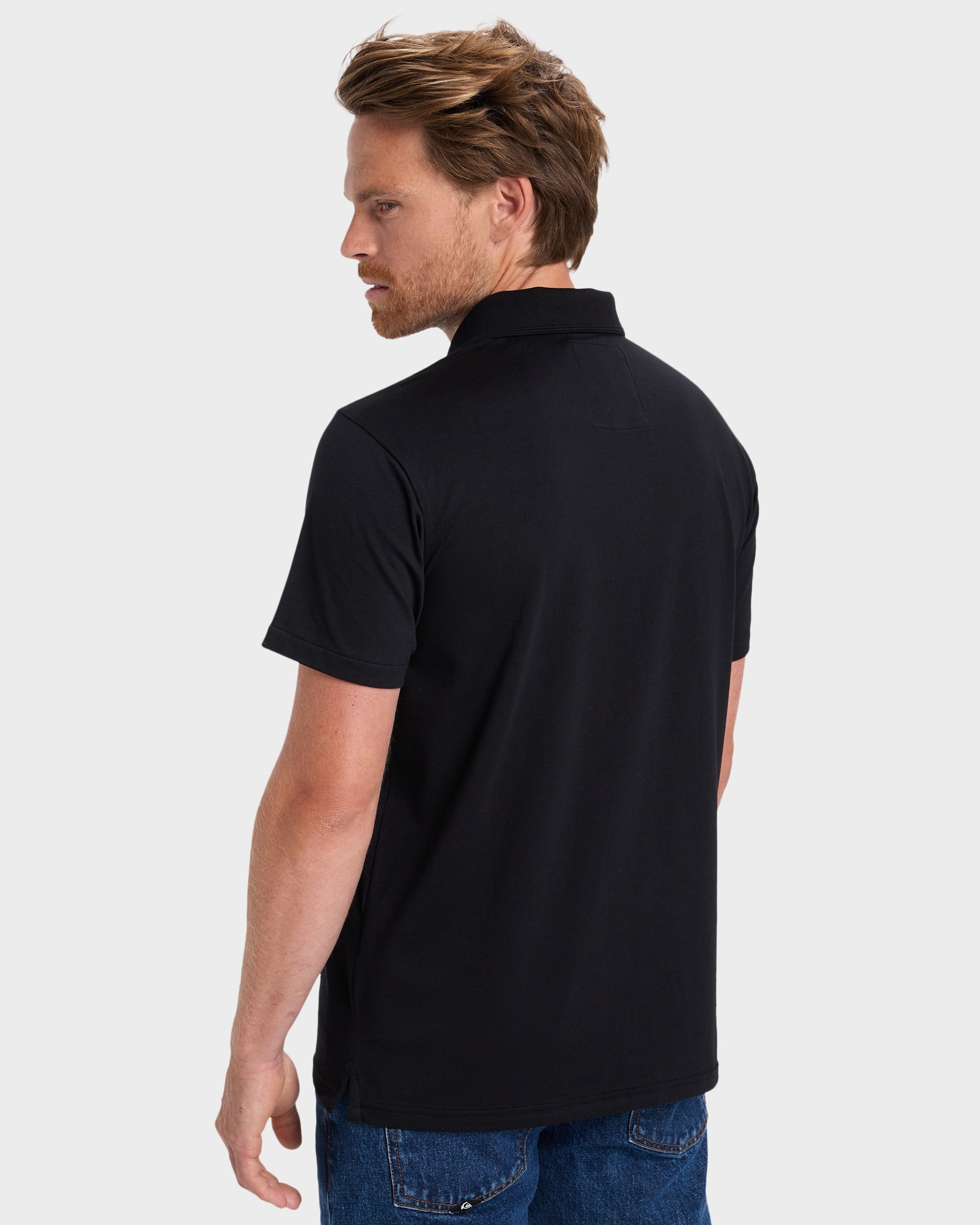 Mens Polo Stretch Short Sleeve Shirt