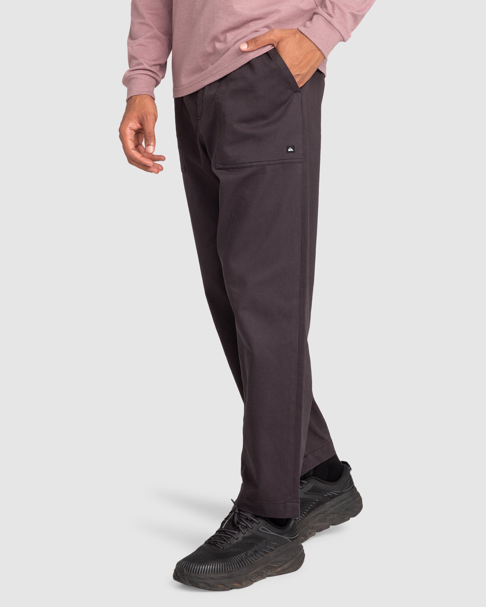 Mens Run Ashore Elastic Waist Pants